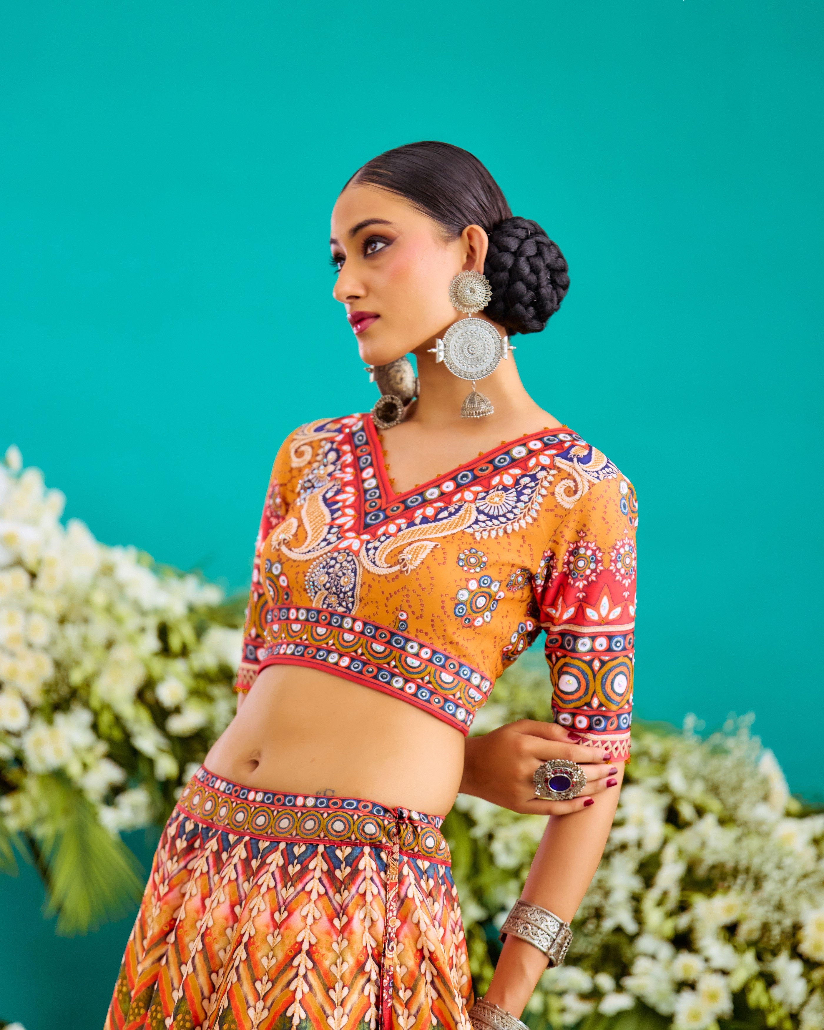 Baati : Leela - Multi/Chevron