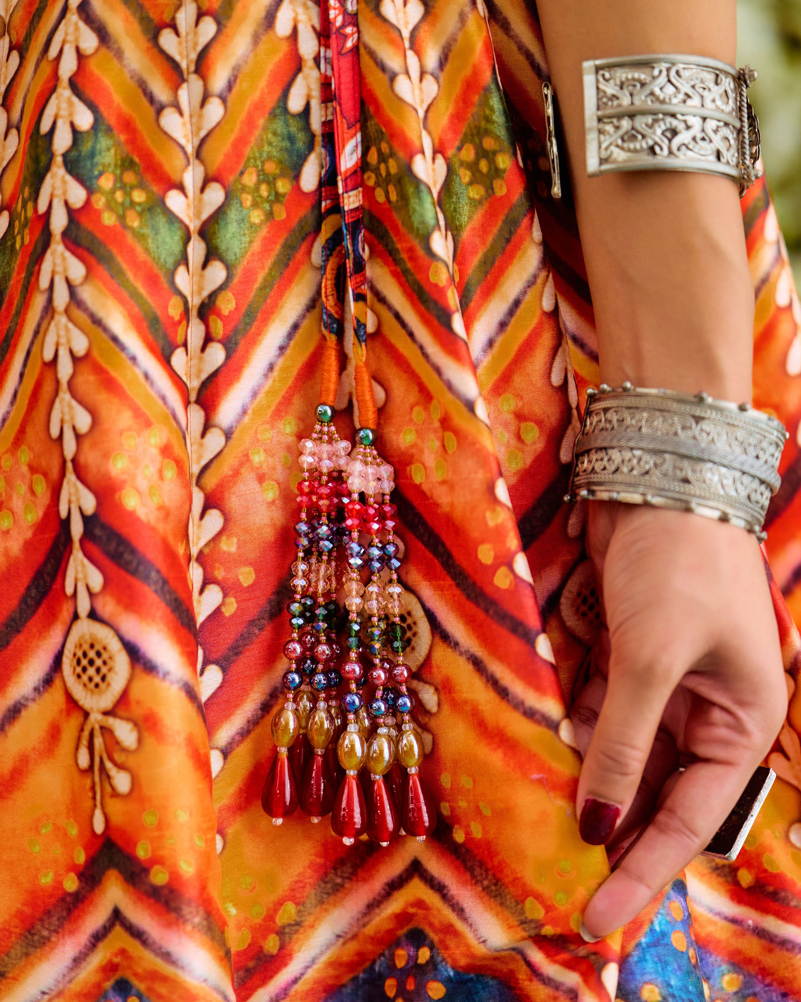 Baati : Leela - Multi/Chevron