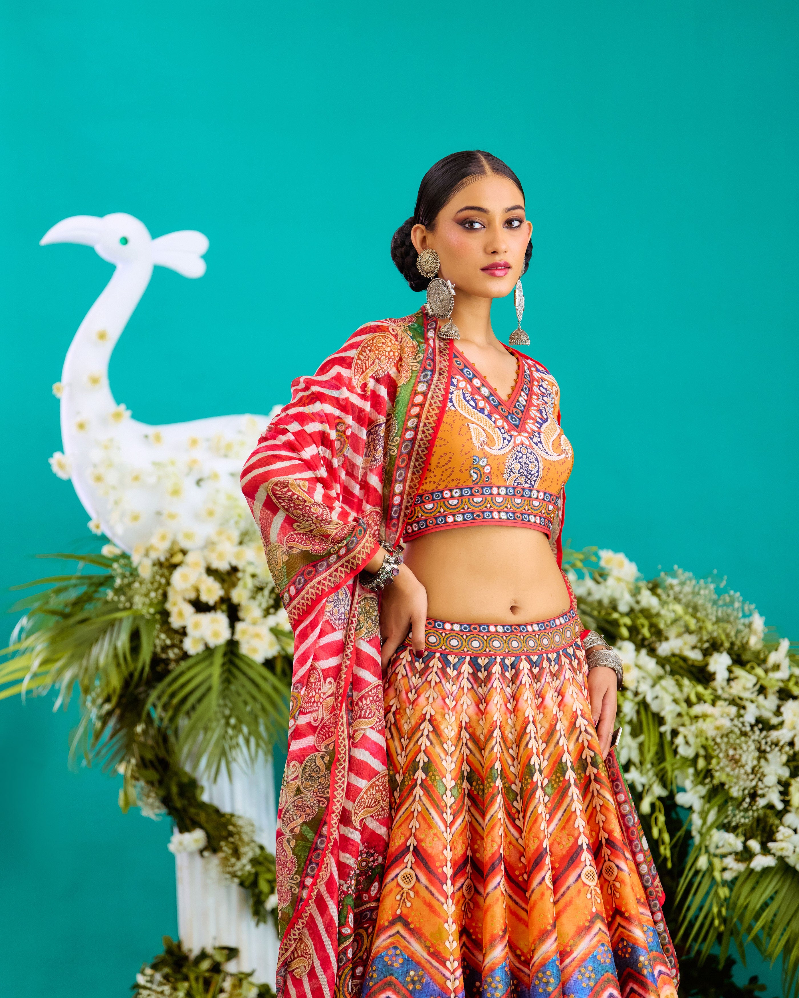 Baati : Leela - Multi/Chevron