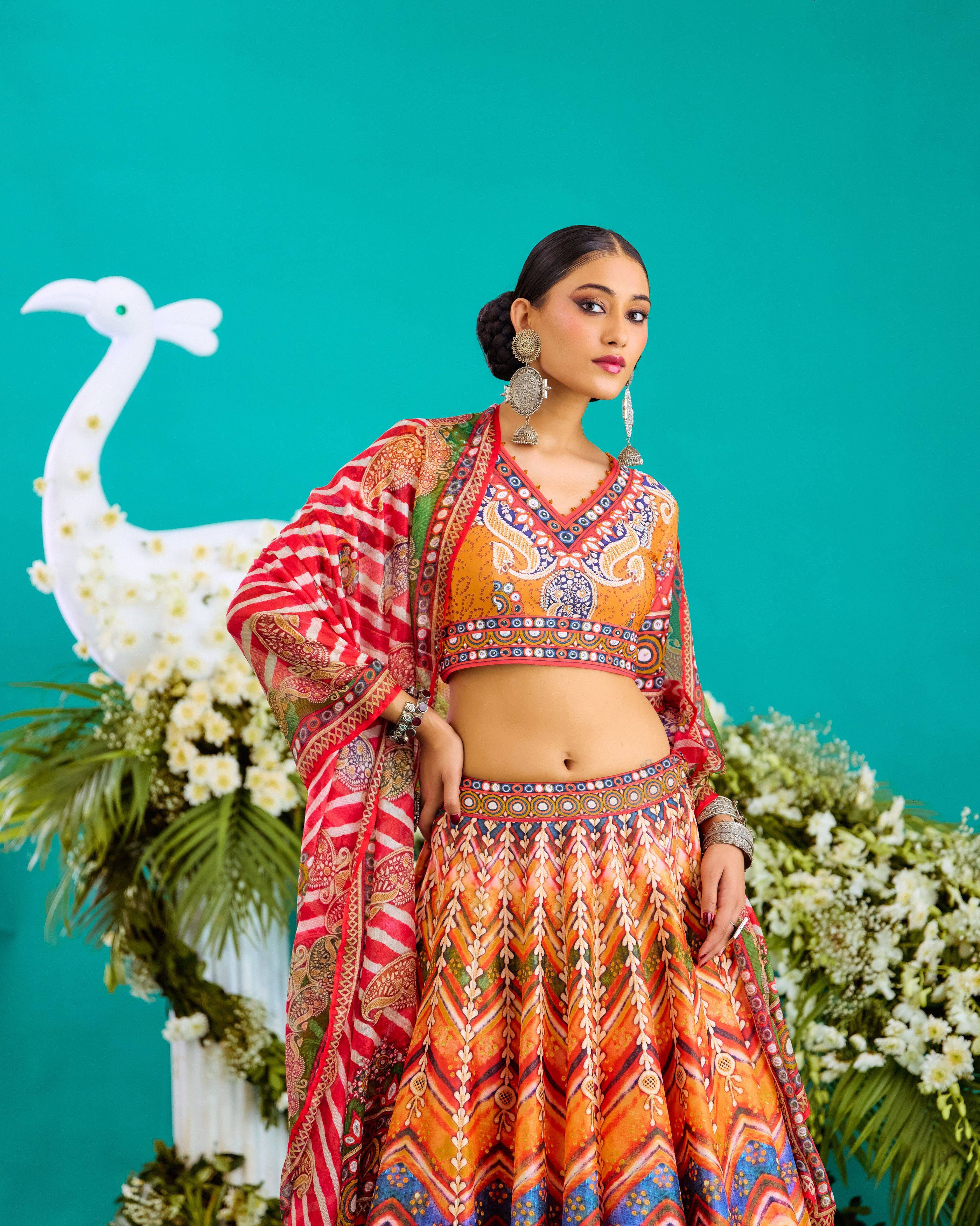 Baati : Leela - Multi/Chevron