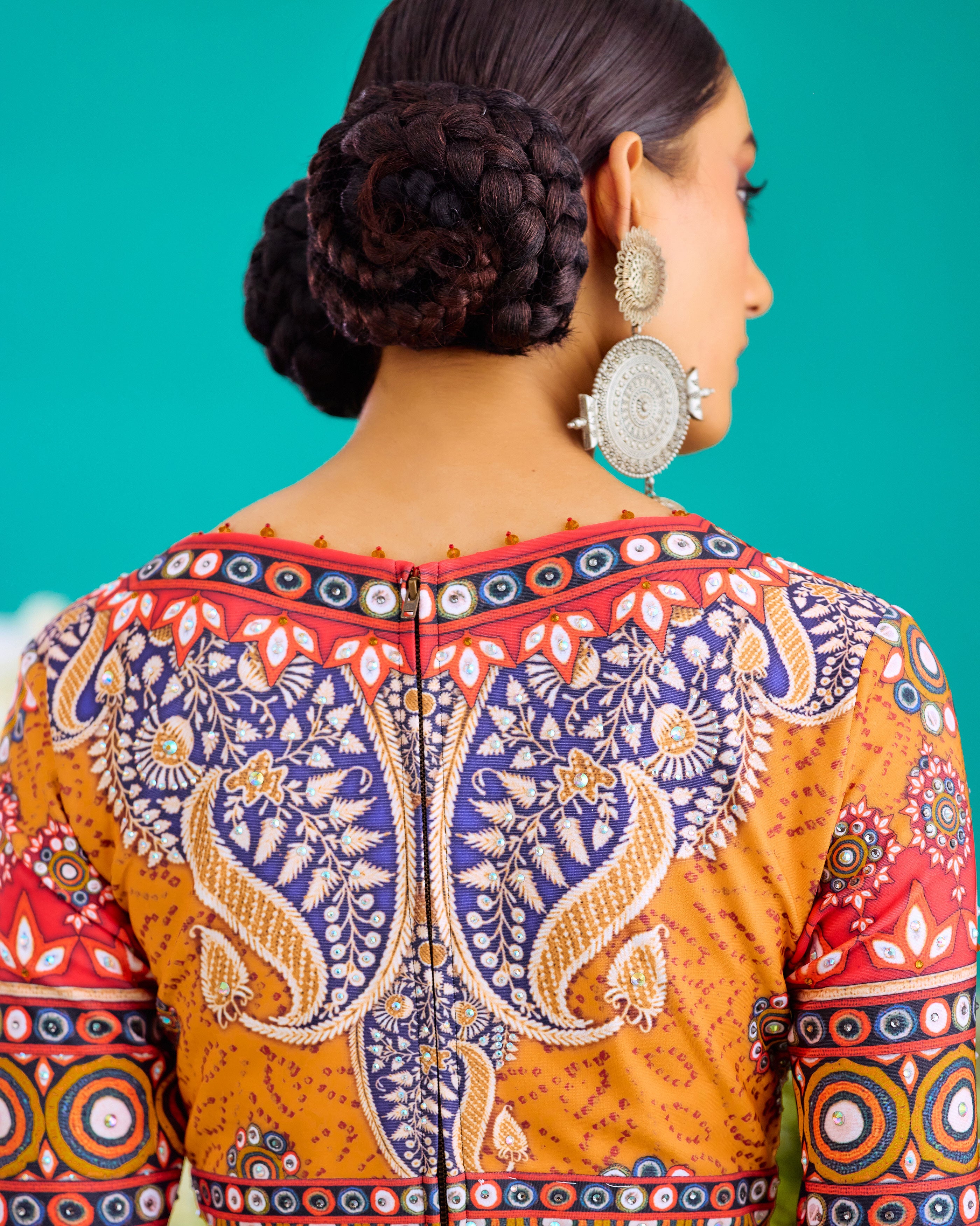 Baati : Leela - Multi/Chevron