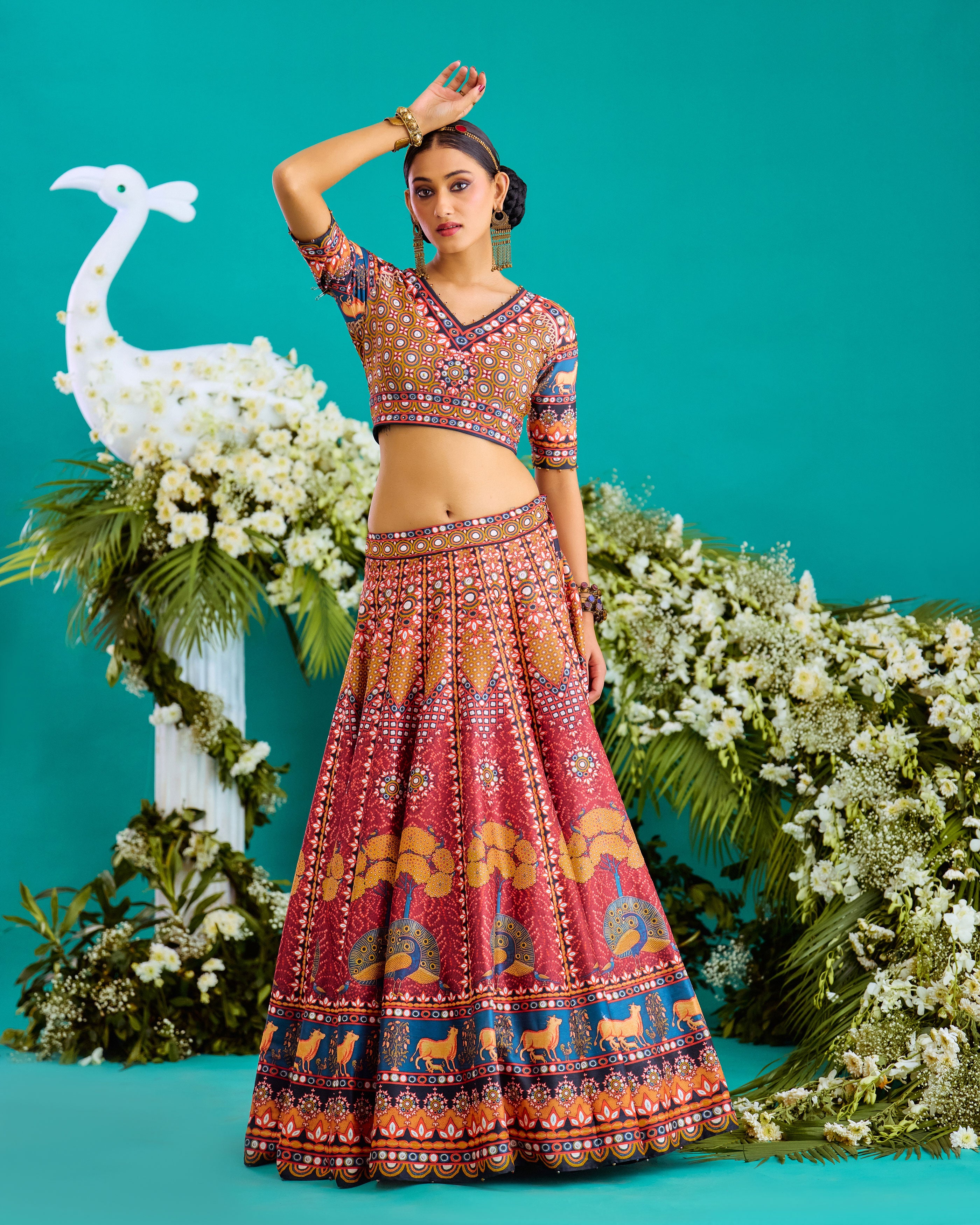 Baati : Leela - Maroon