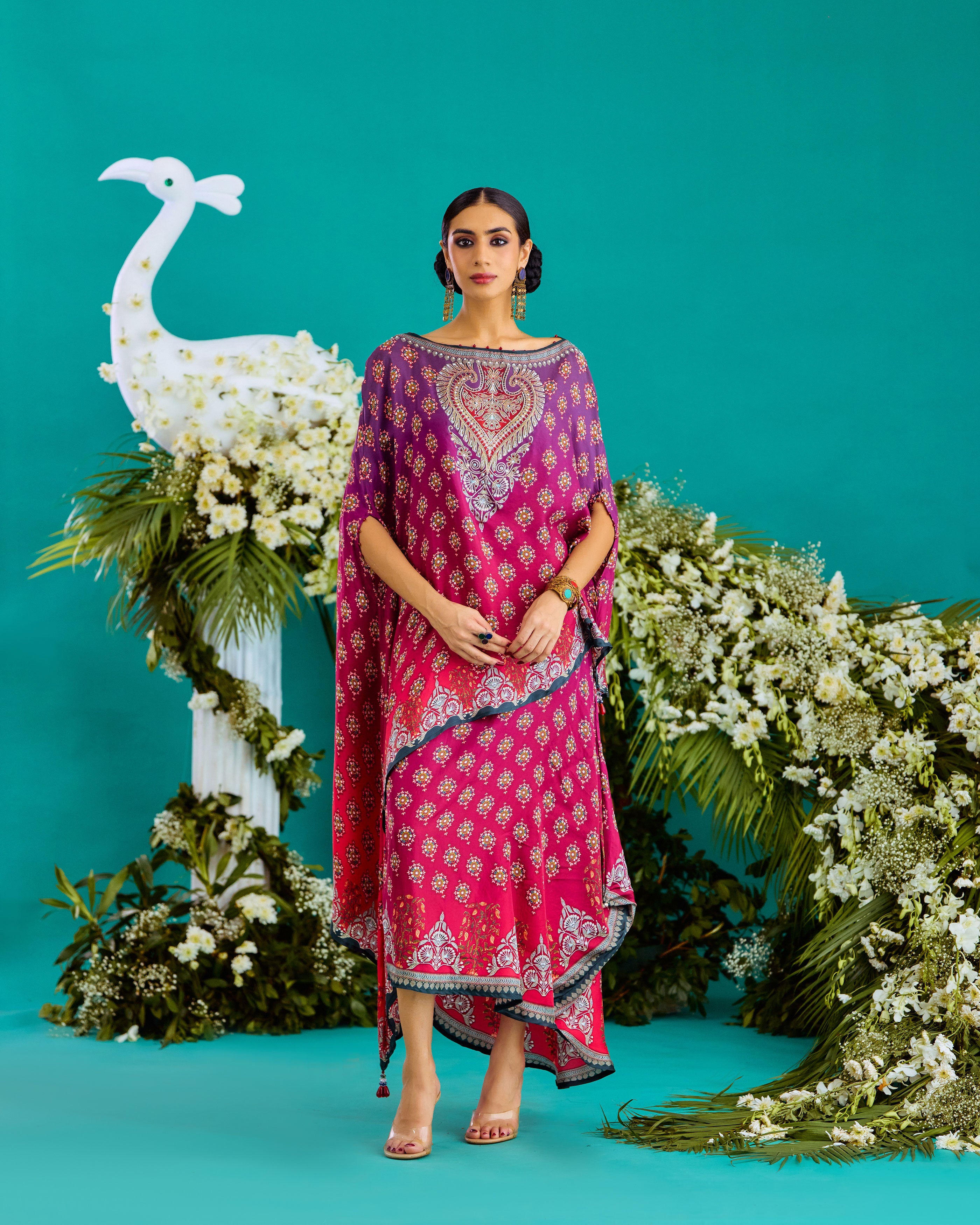 Baati : Kamini - Majenta/Purple