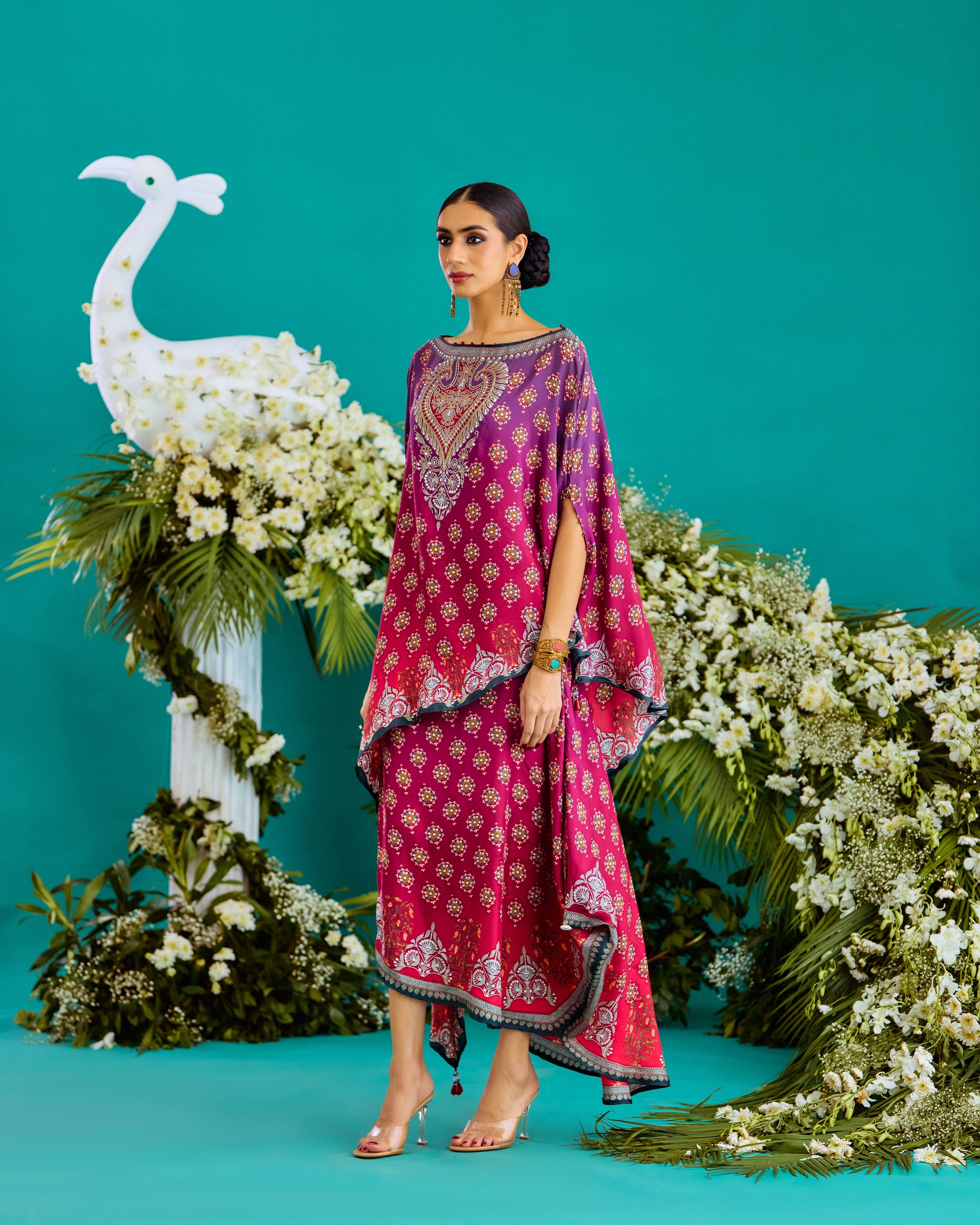 Baati : Kamini - Majenta/Purple