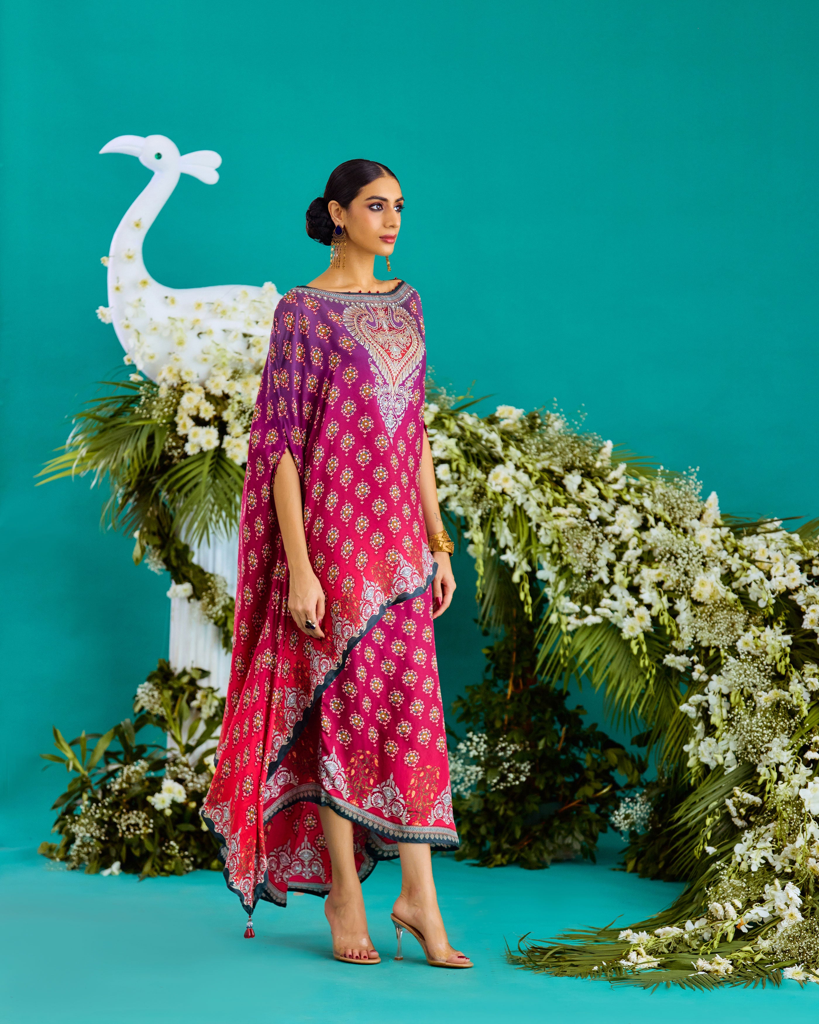 Baati : Kamini - Majenta/Purple