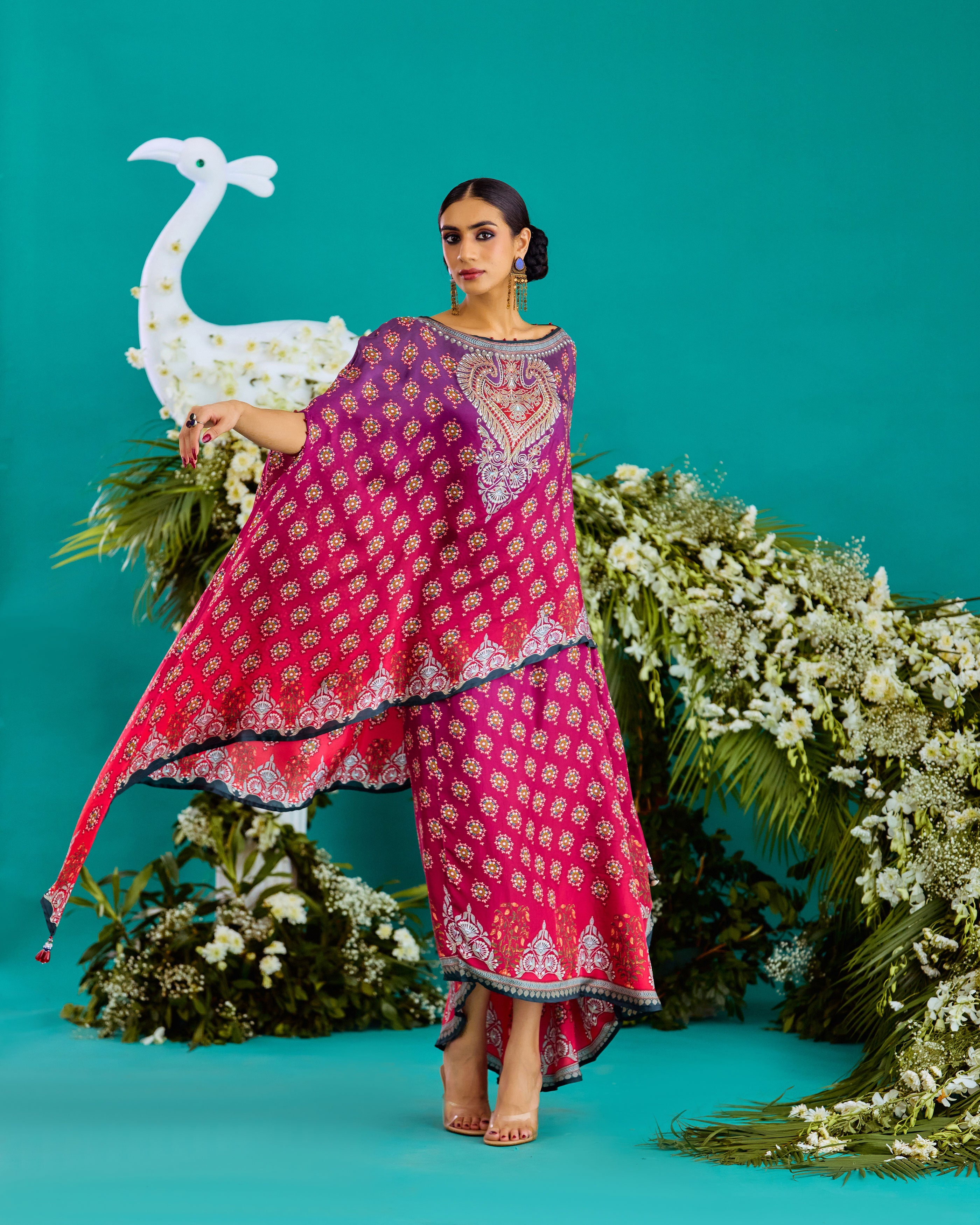 Baati : Kamini - Majenta/Purple