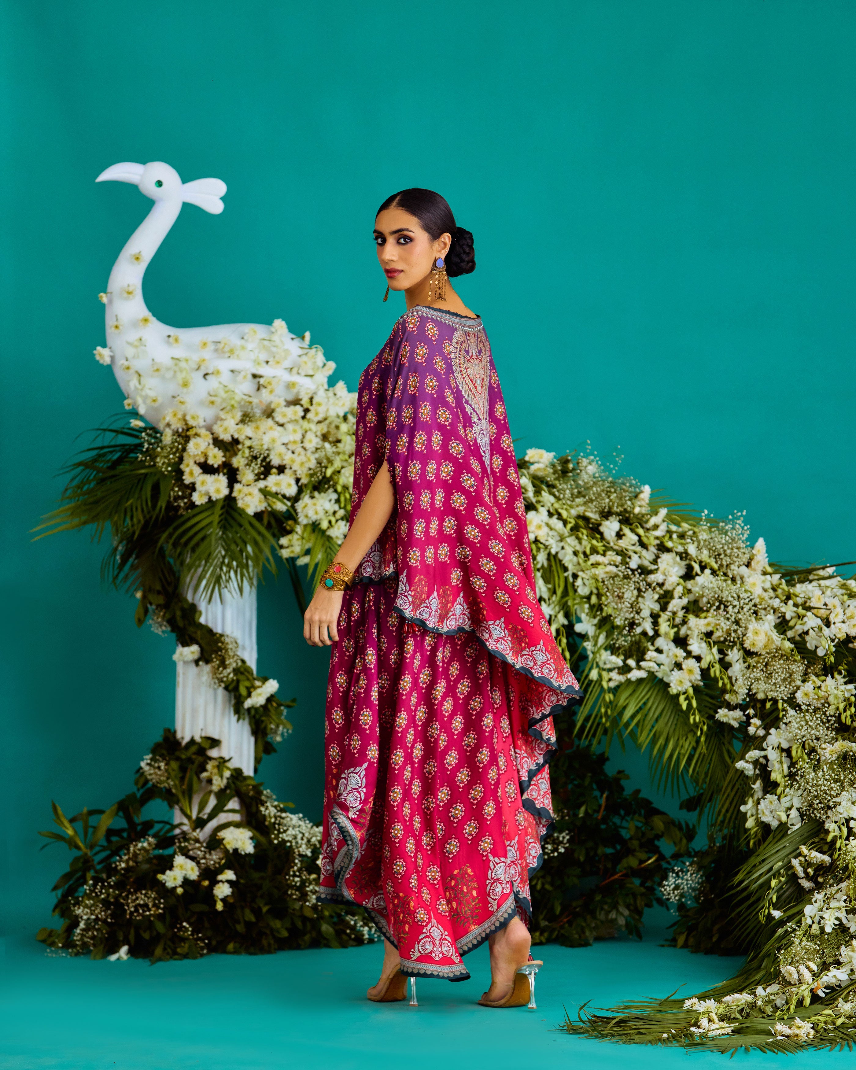 Baati : Kamini - Majenta/Purple
