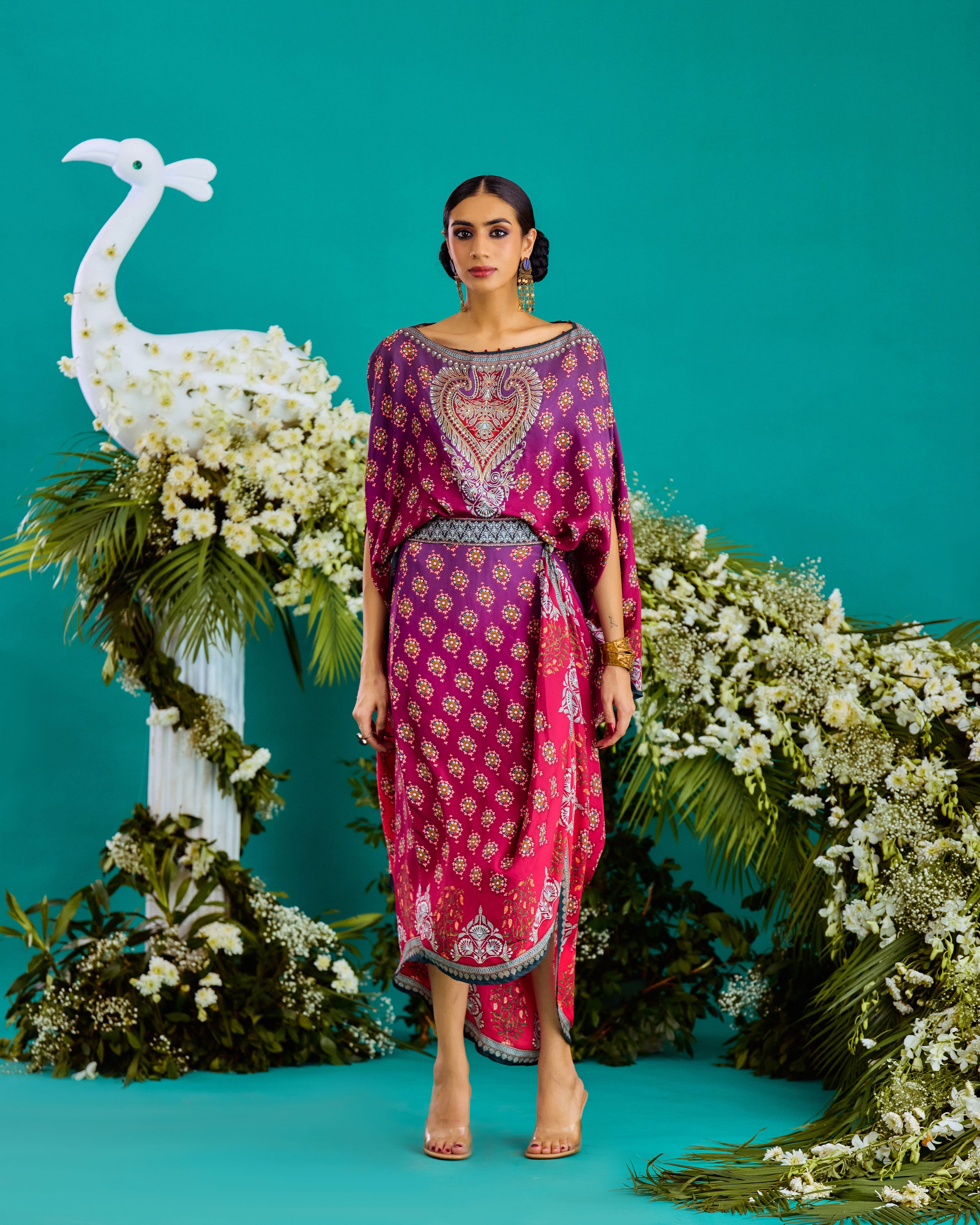 Baati : Kamini - Majenta/Purple