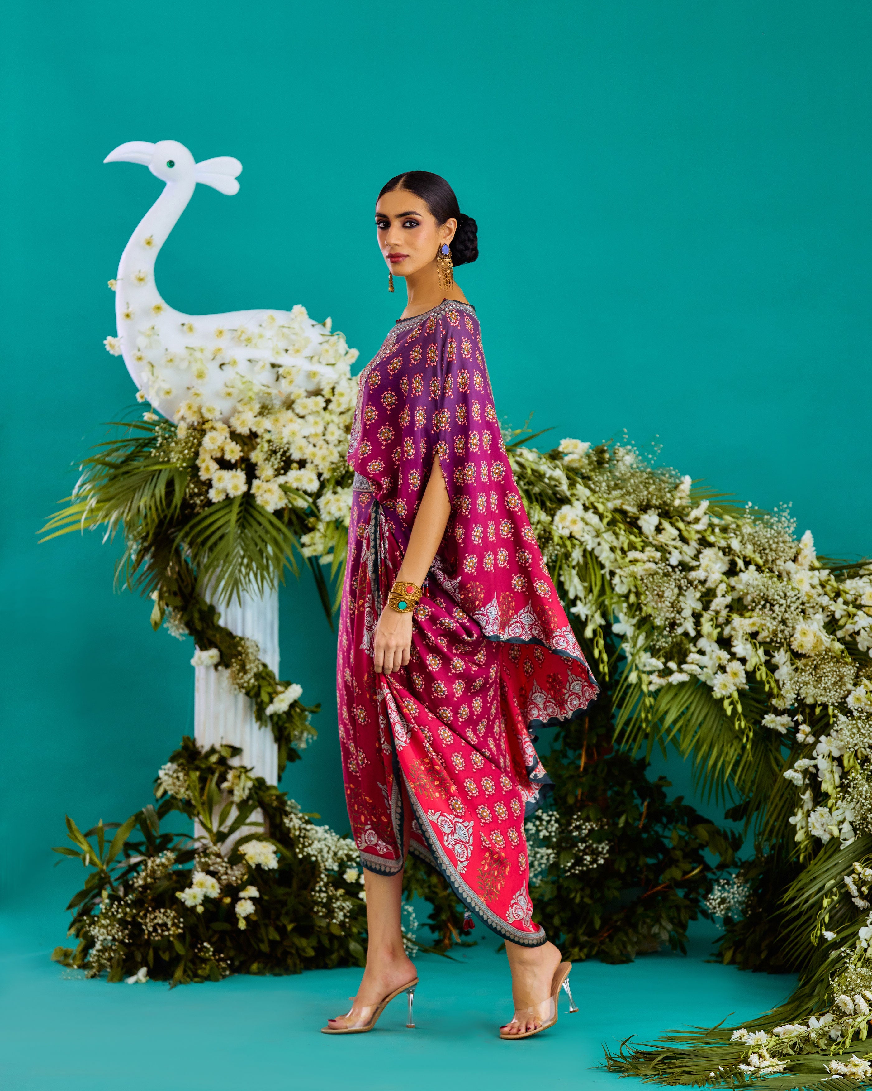 Baati : Kamini - Majenta/Purple