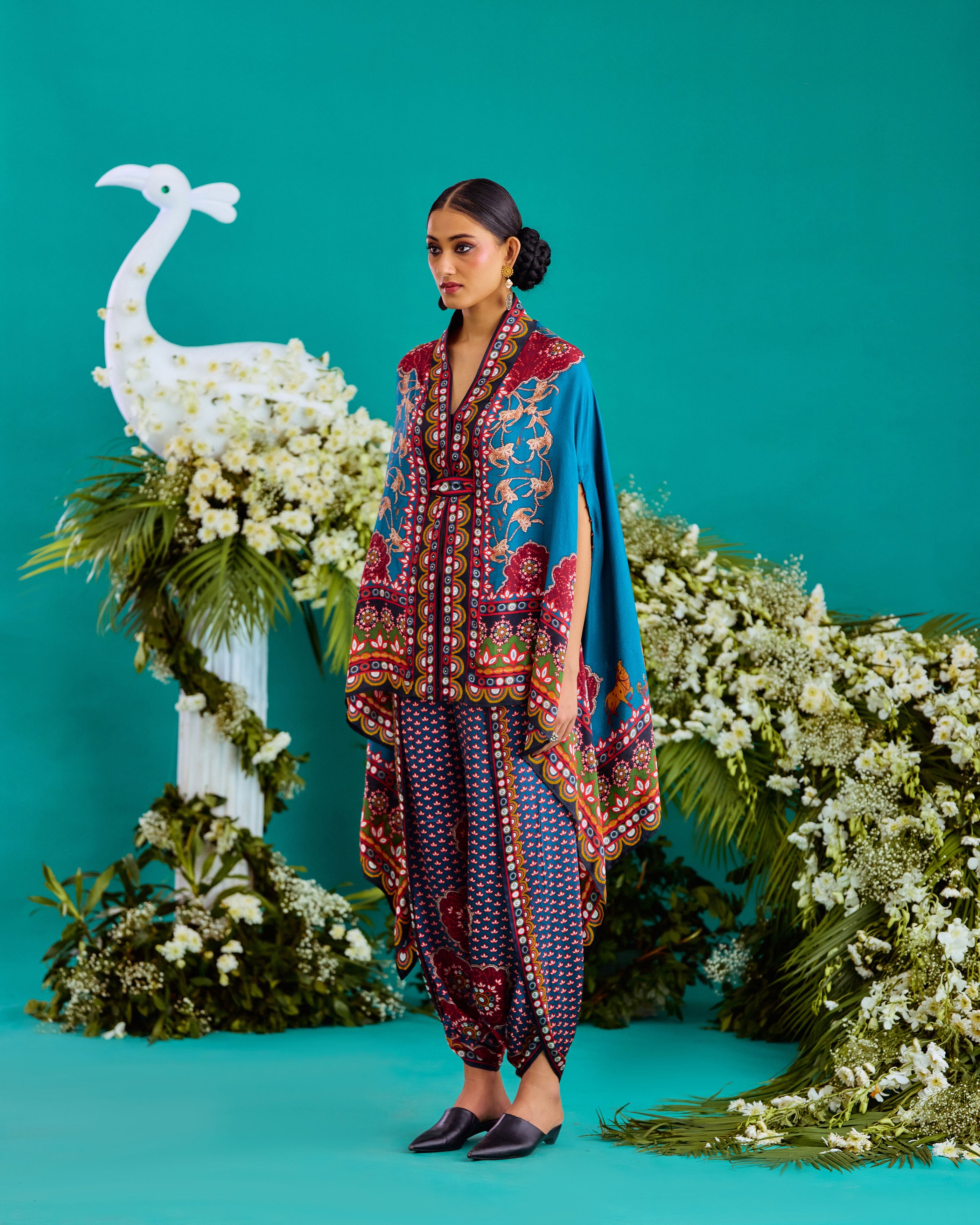 Baati : Chloe - Peacock Blue