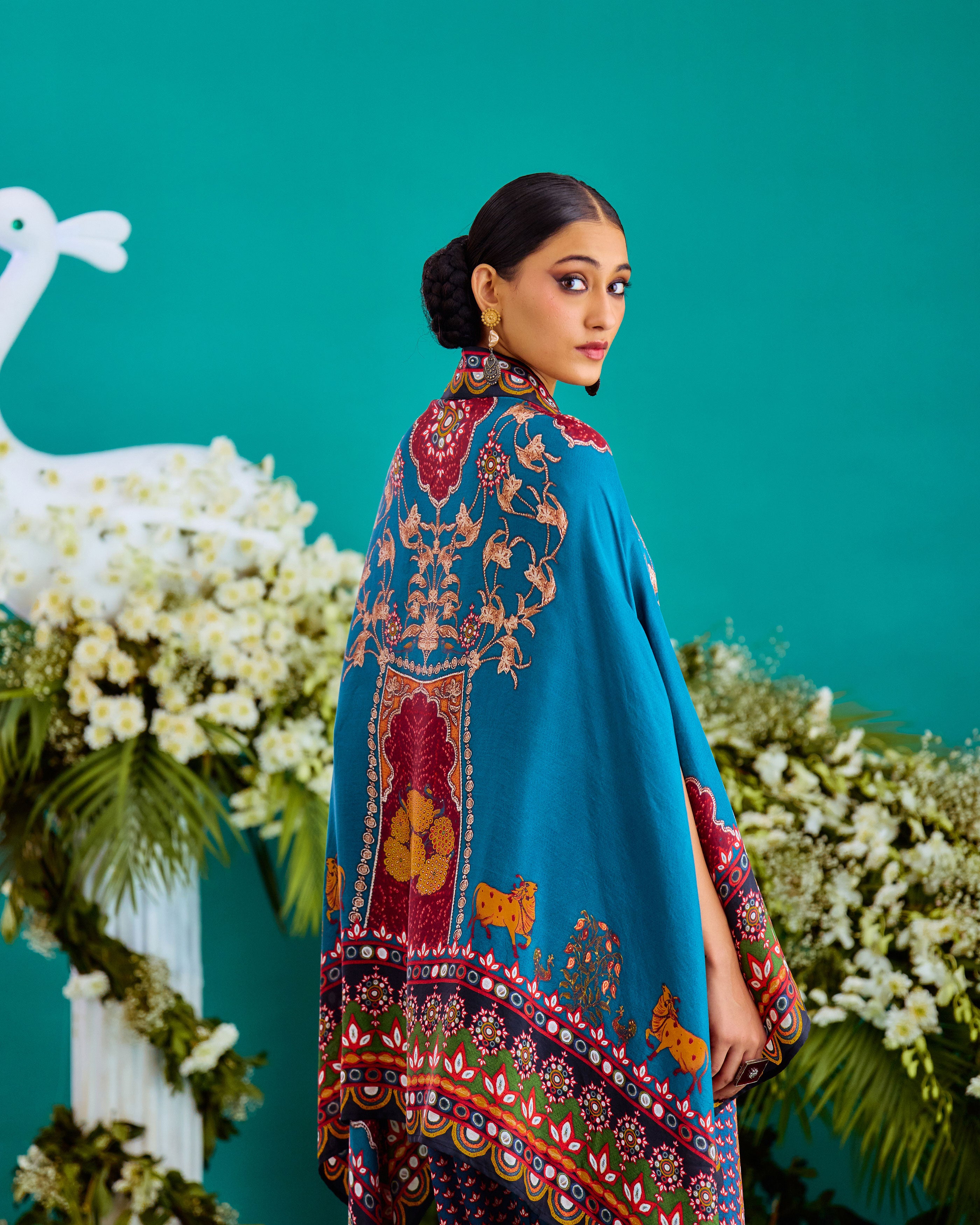 Baati : Chloe - Peacock Blue