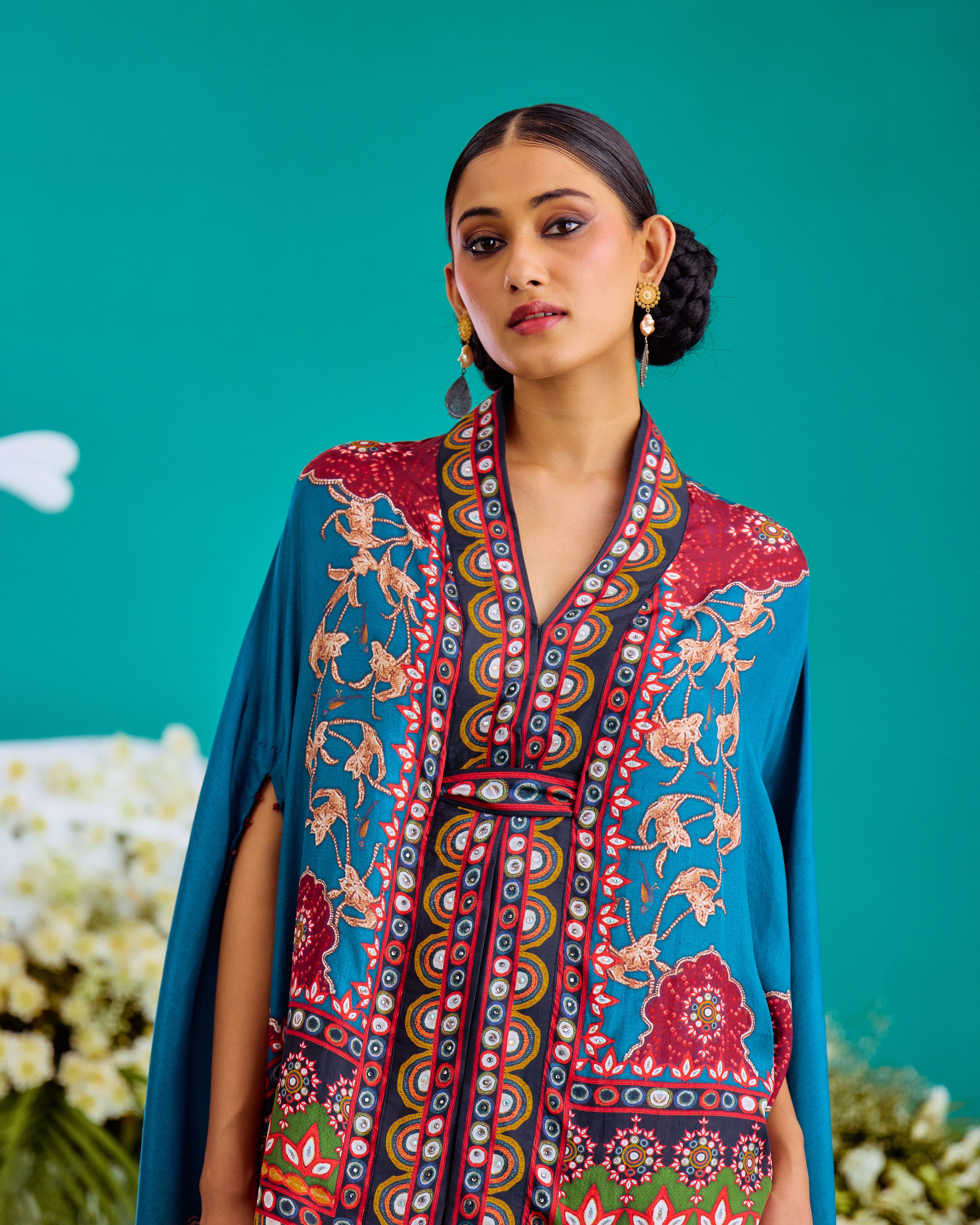 Baati : Chloe - Peacock Blue