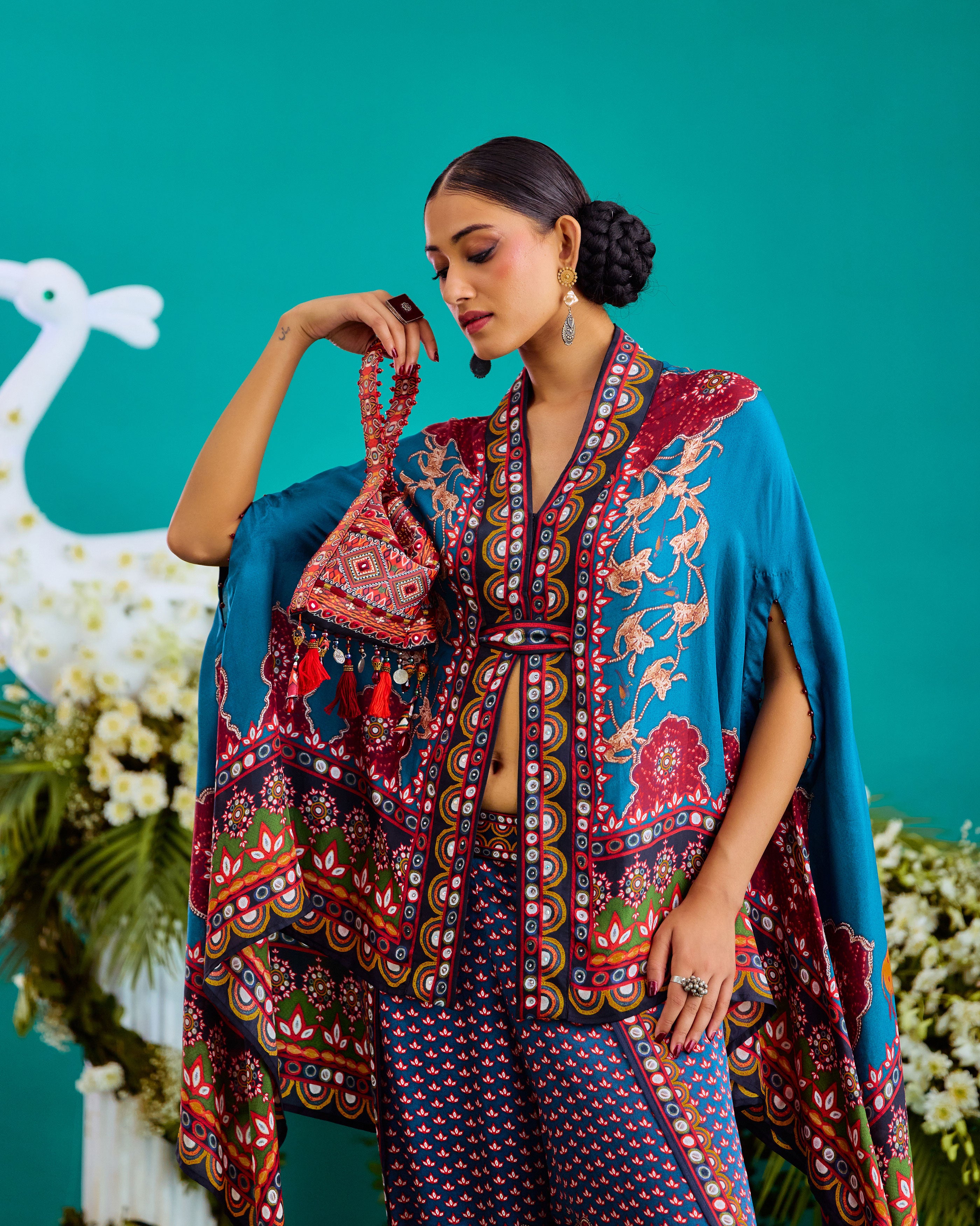 Baati : Chloe - Peacock Blue