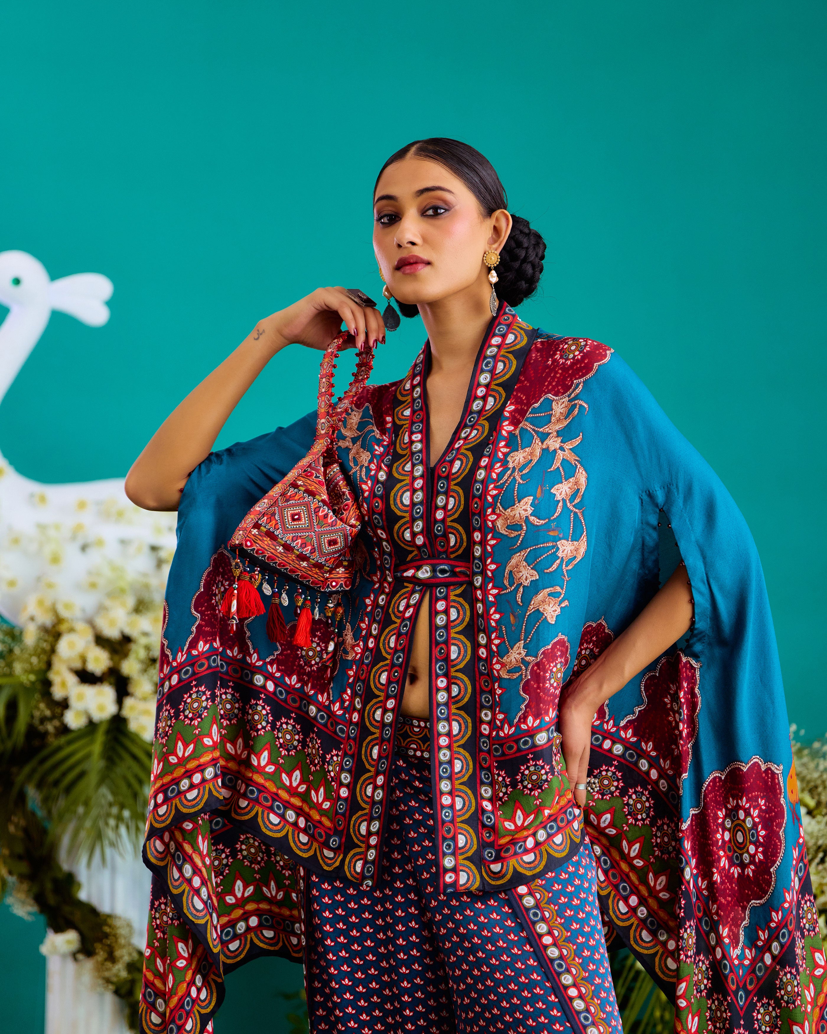 Baati : Chloe - Peacock Blue
