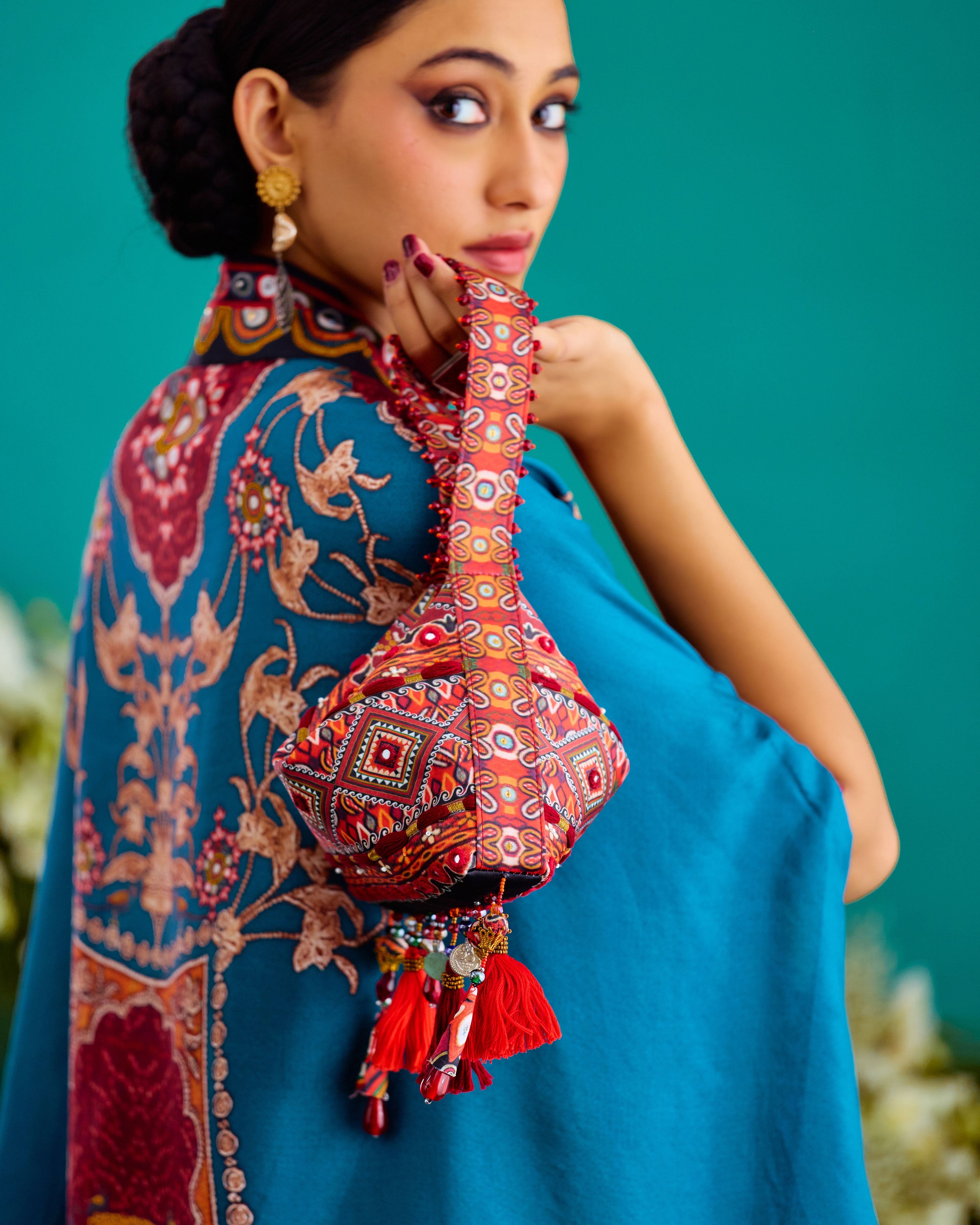 Baati : Chloe - Peacock Blue
