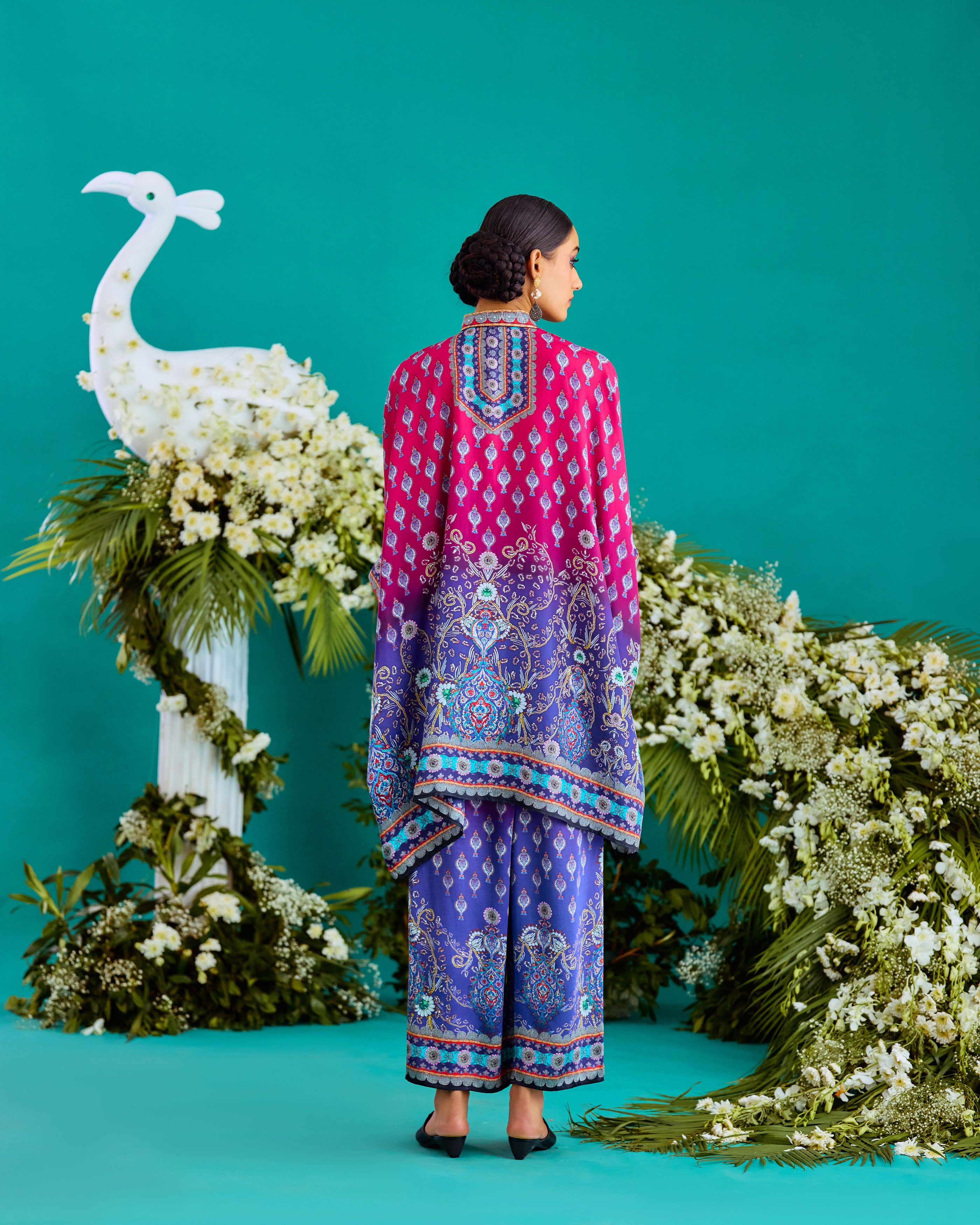 Baati : Chanel 36" - Fuchsia/Purple