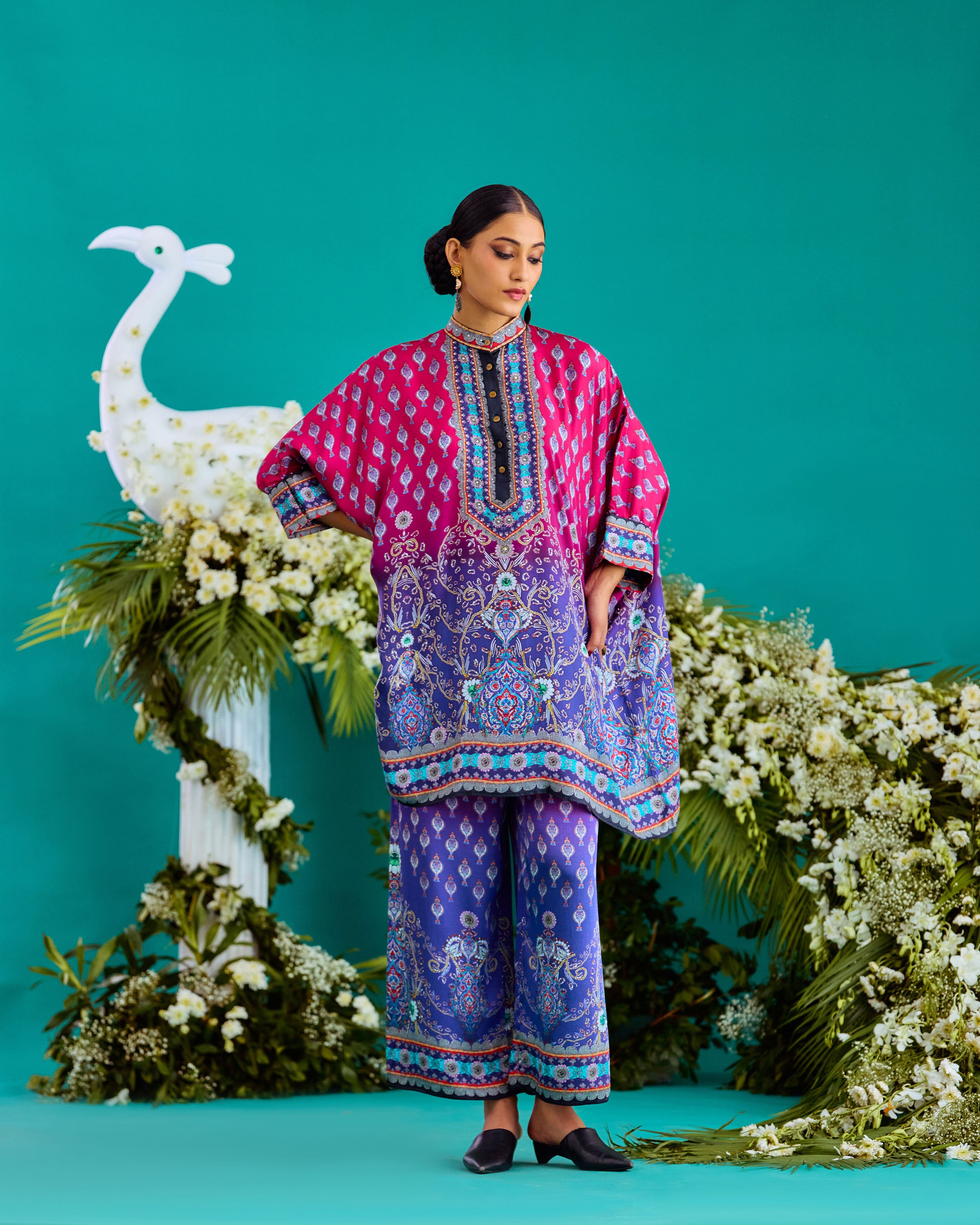 Baati : Chanel 36" - Fuchsia/Purple