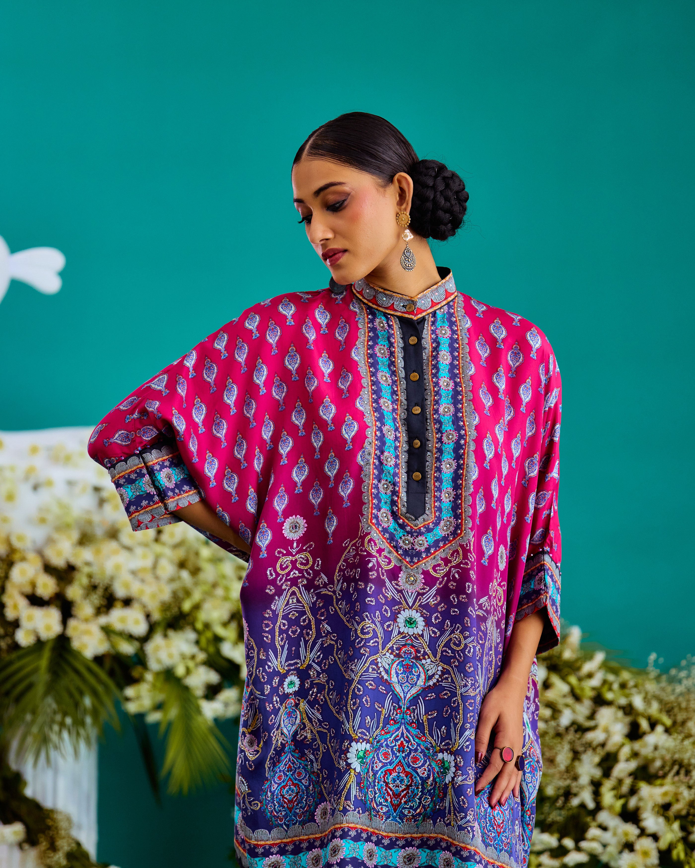 Baati : Chanel 36" - Fuchsia/Purple