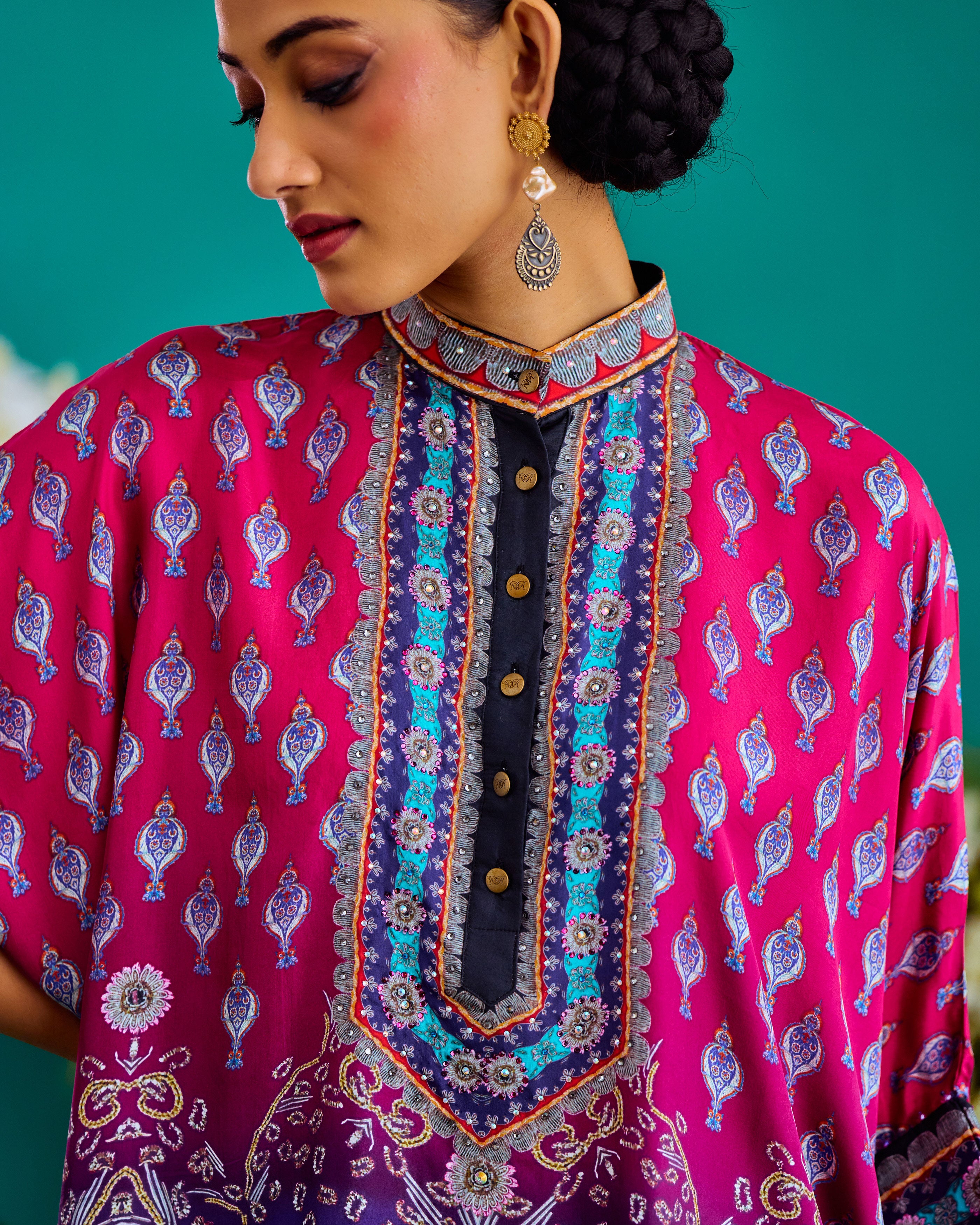 Baati : Chanel 36" - Fuchsia/Purple