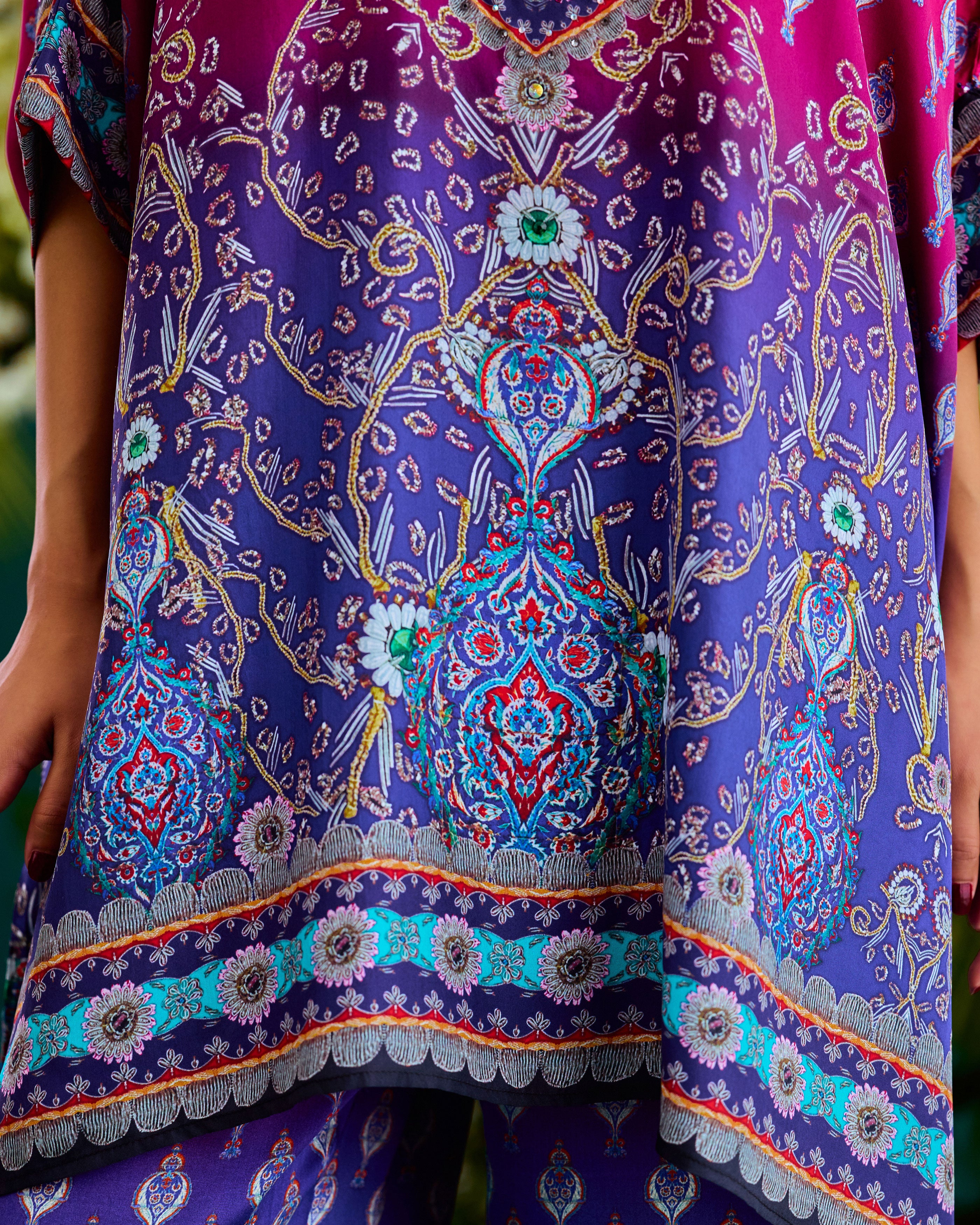 Baati : Chanel 36" - Fuchsia/Purple