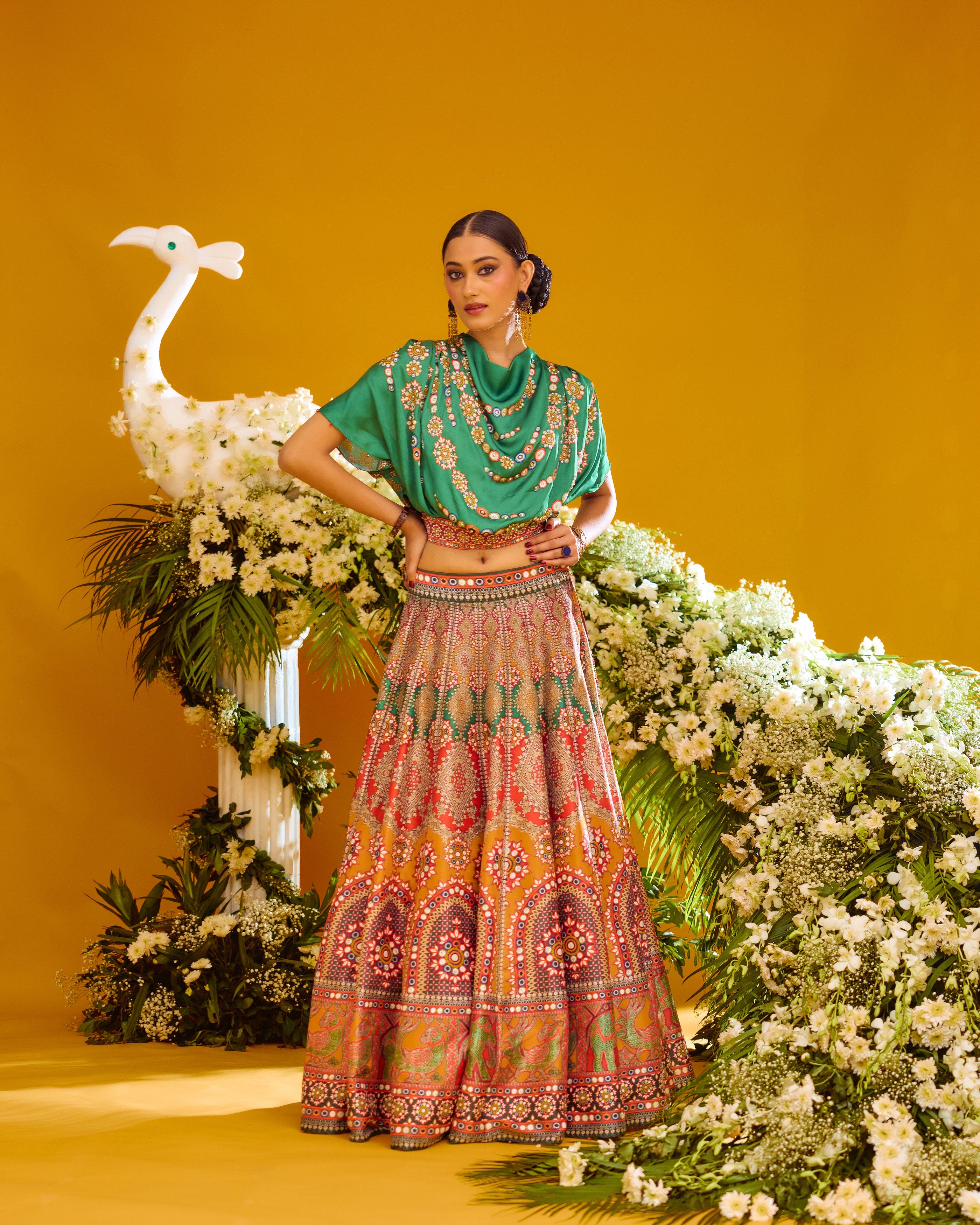 Baati : Varsha/Leela - Paroot/Mustard