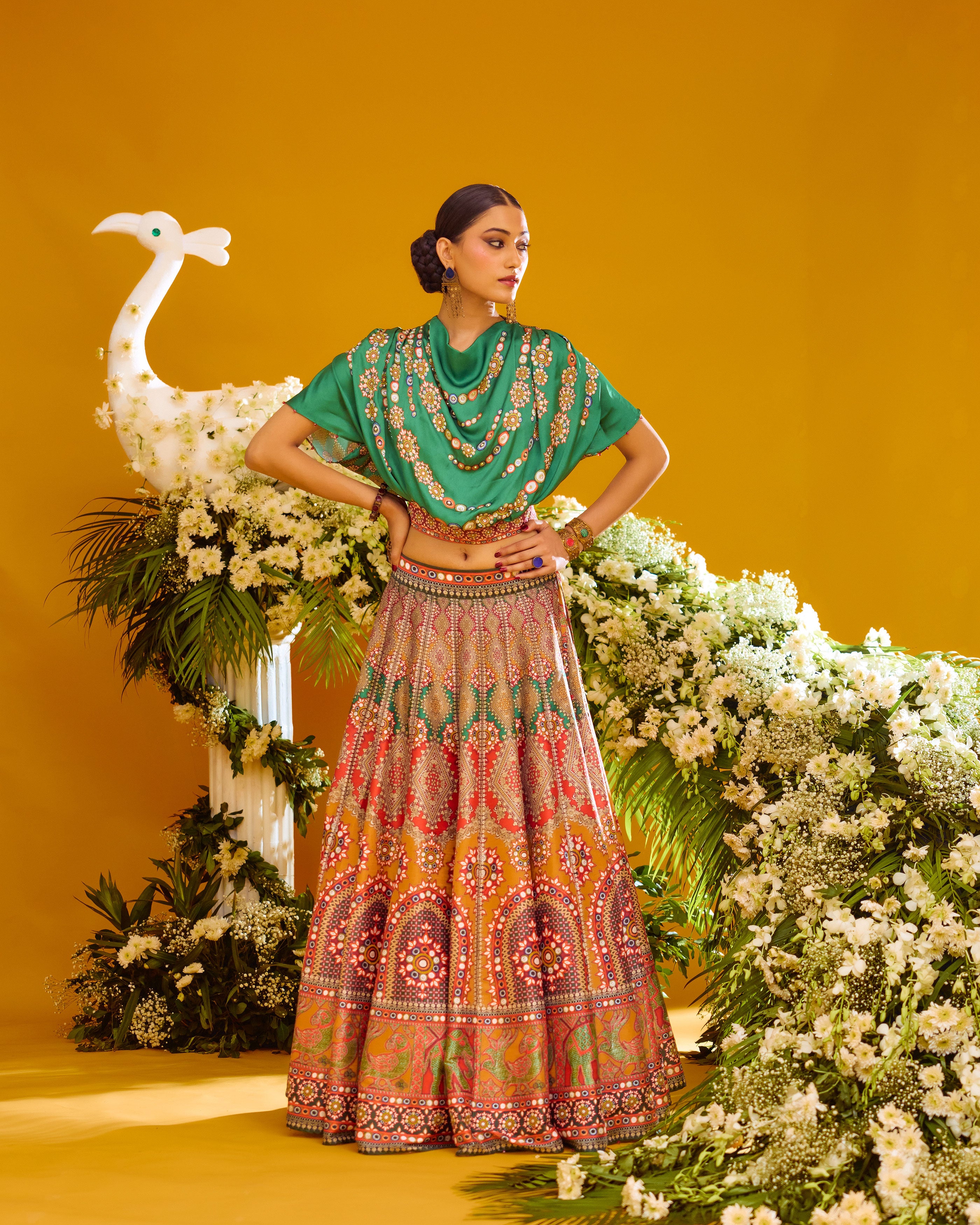 Baati : Varsha/Leela - Paroot/Mustard