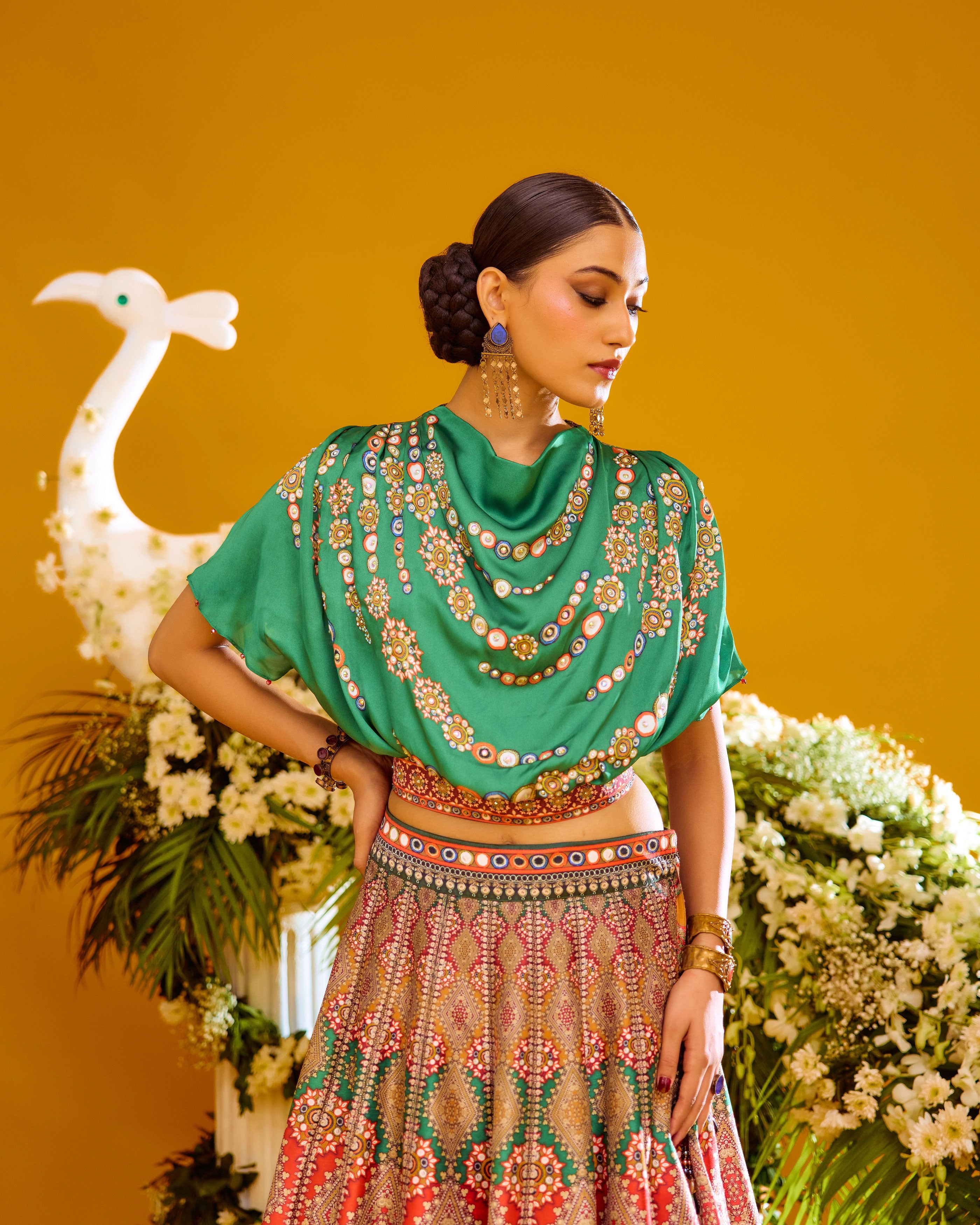 Baati : Varsha/Leela - Paroot/Mustard
