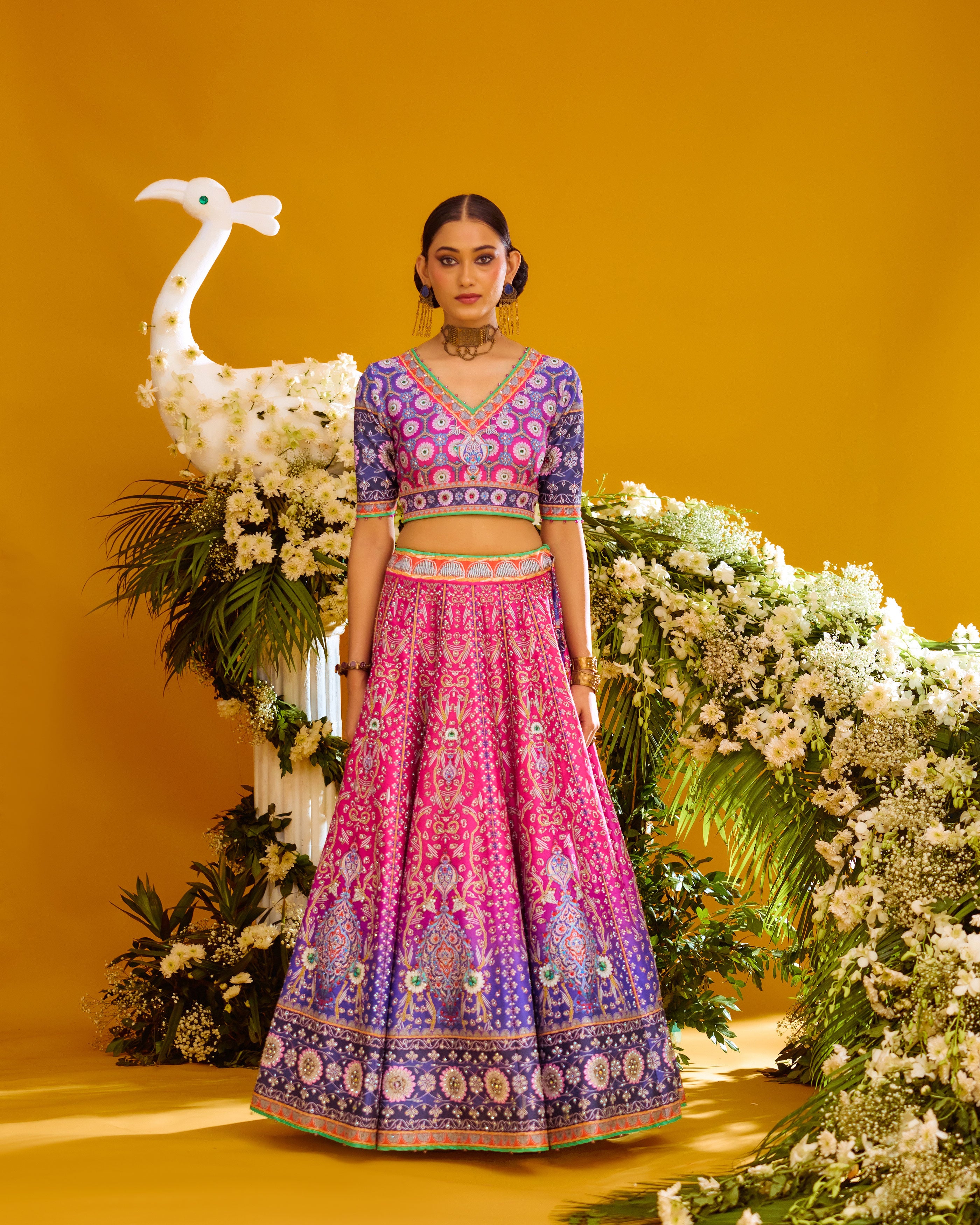 Baati : Leela - Purple/Majenta