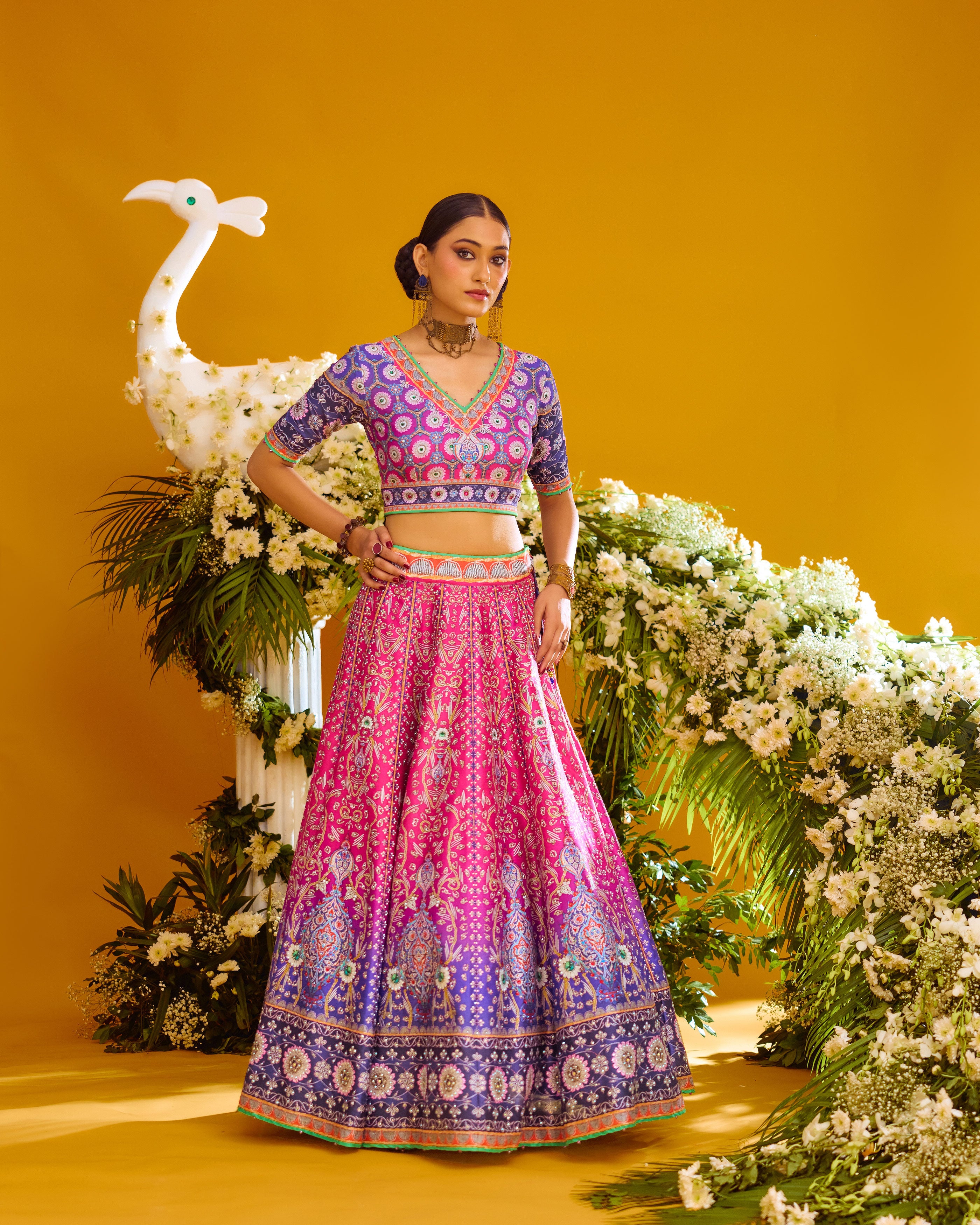 Baati : Leela - Purple/Majenta