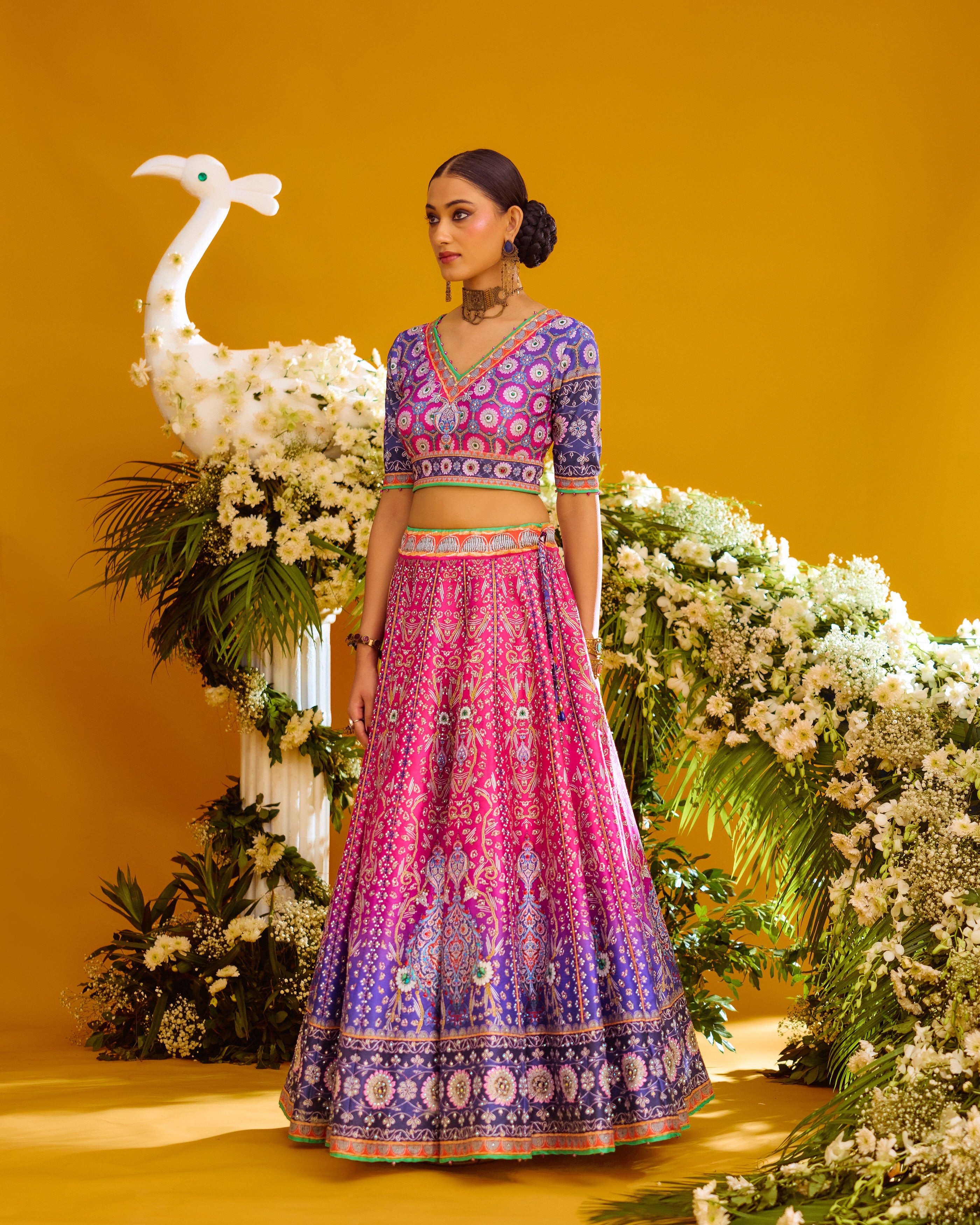 Baati : Leela - Purple/Majenta