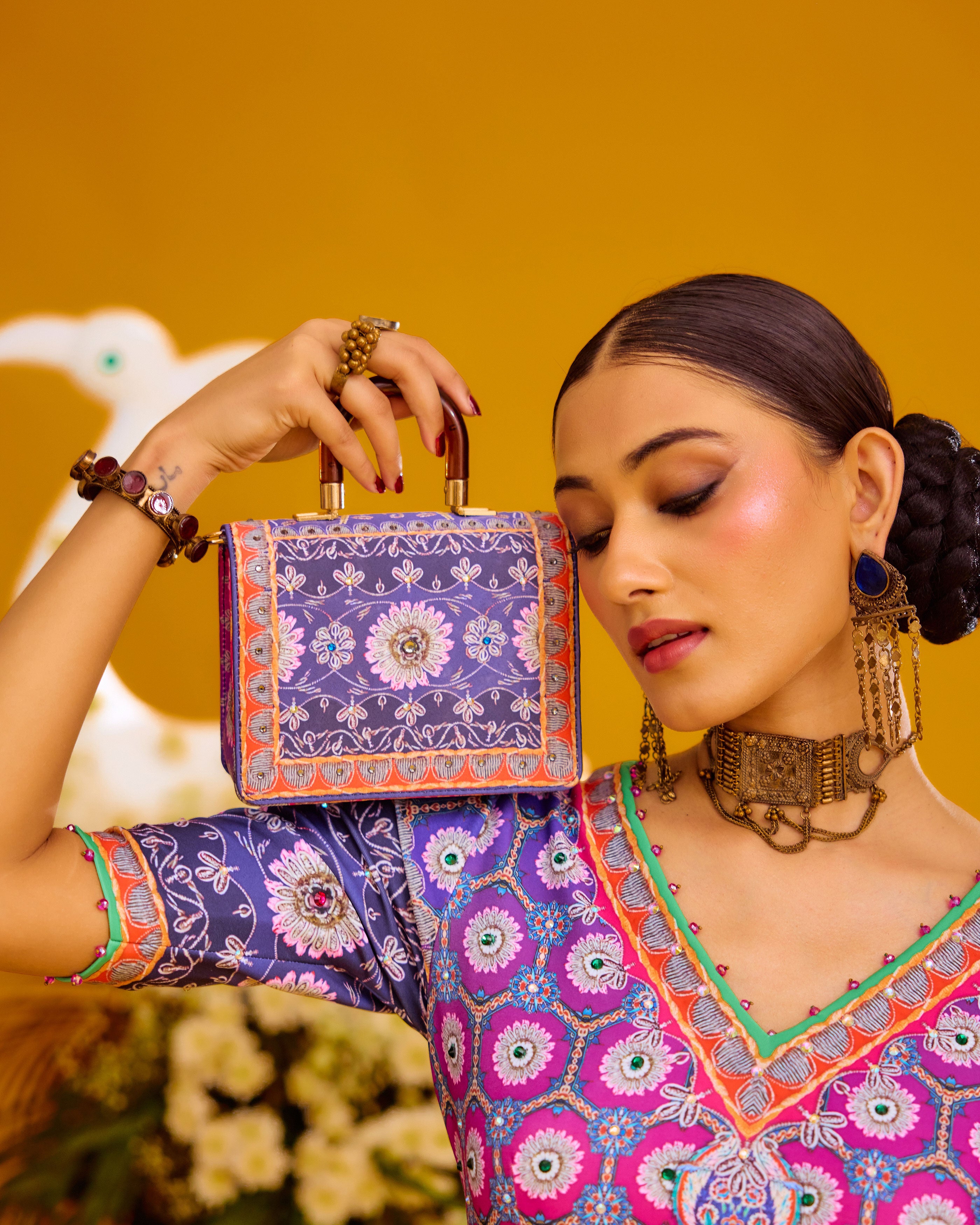 Baati : Leela - Purple/Majenta