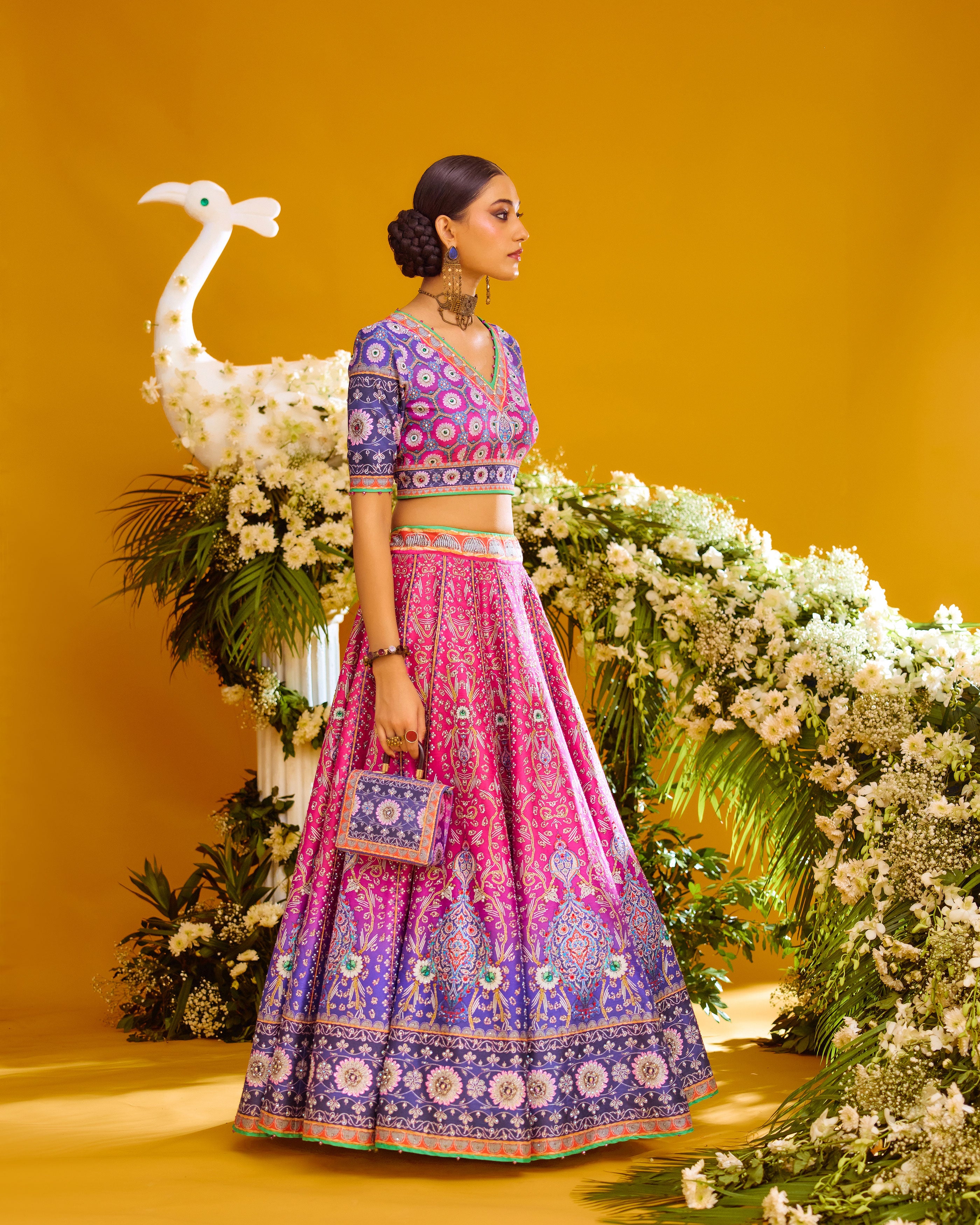 Baati : Leela - Purple/Majenta
