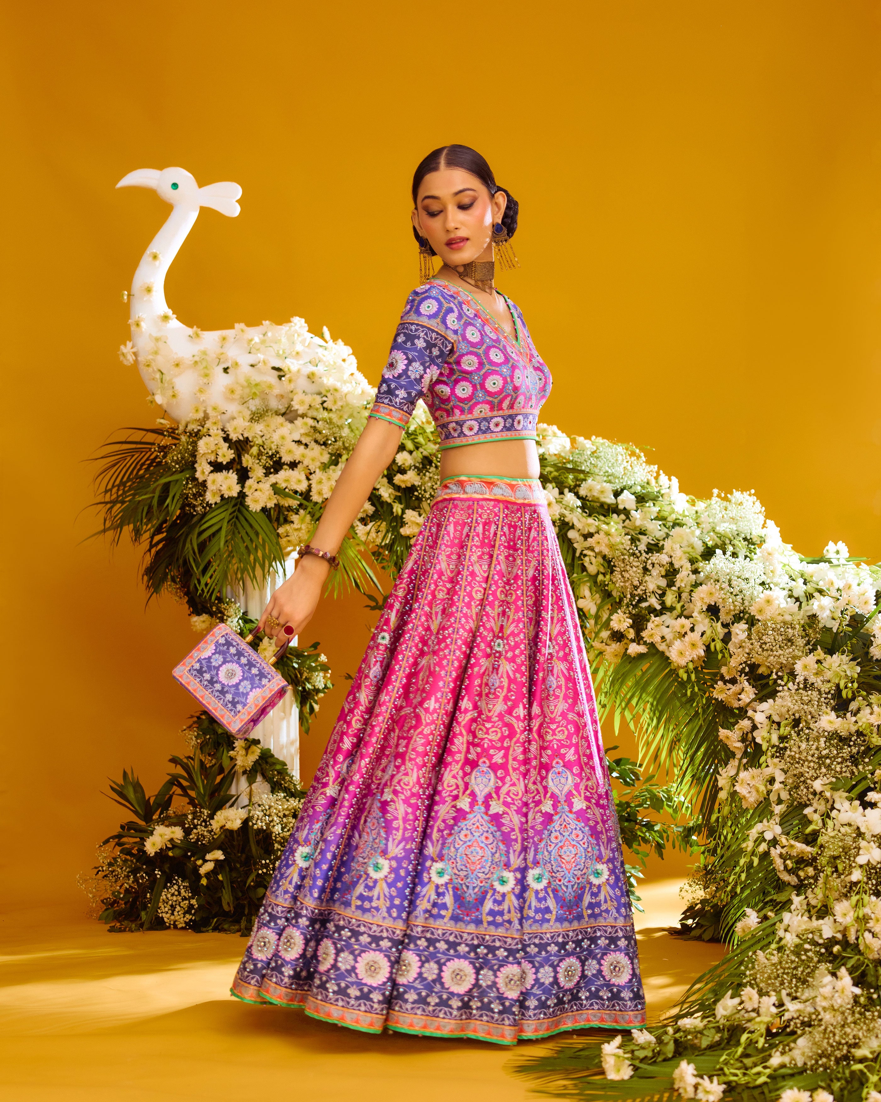 Baati : Leela - Purple/Majenta