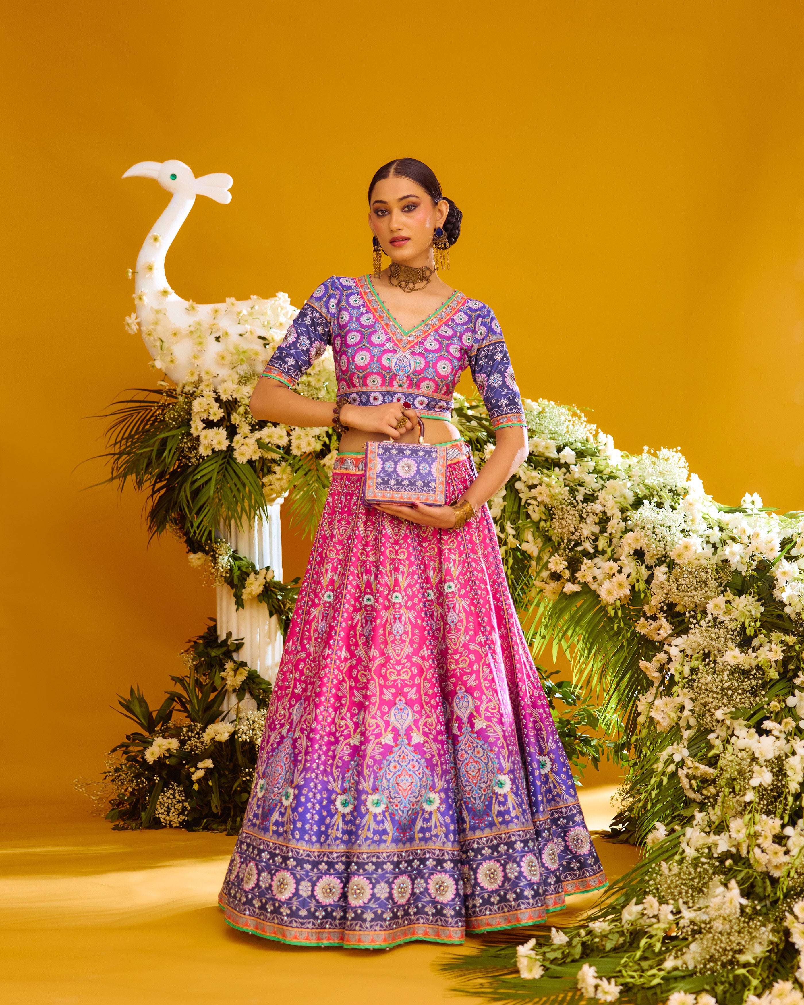Baati : Leela - Purple/Majenta