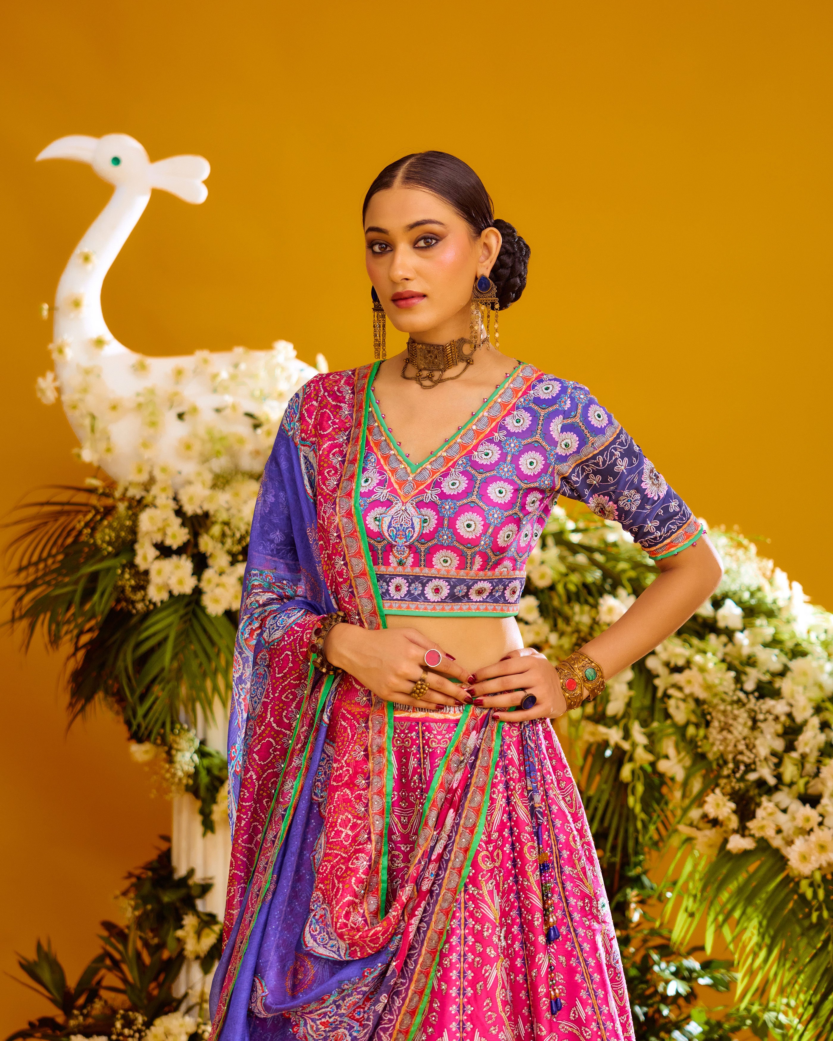 Baati : Leela - Purple/Majenta