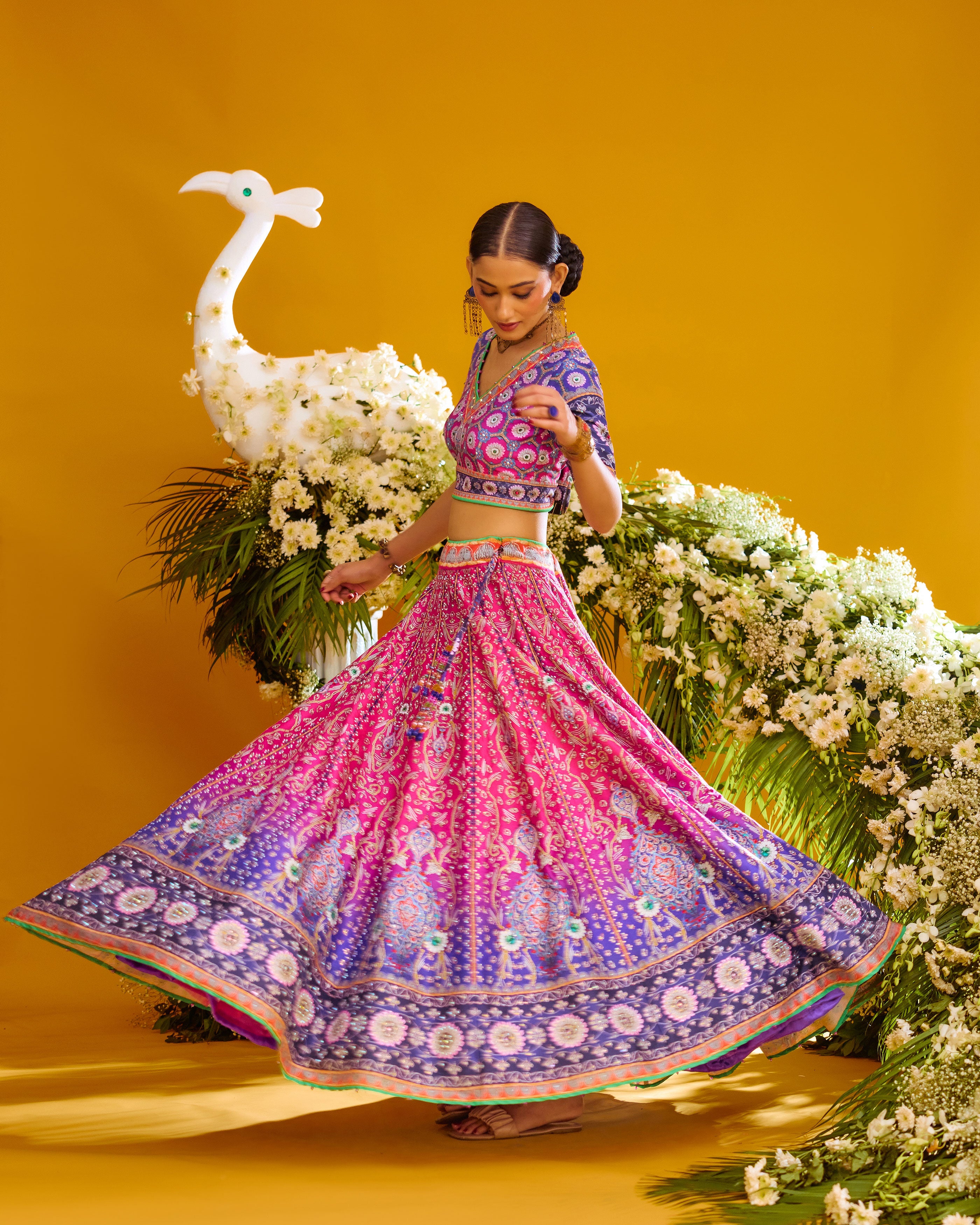 Baati : Leela - Purple/Majenta