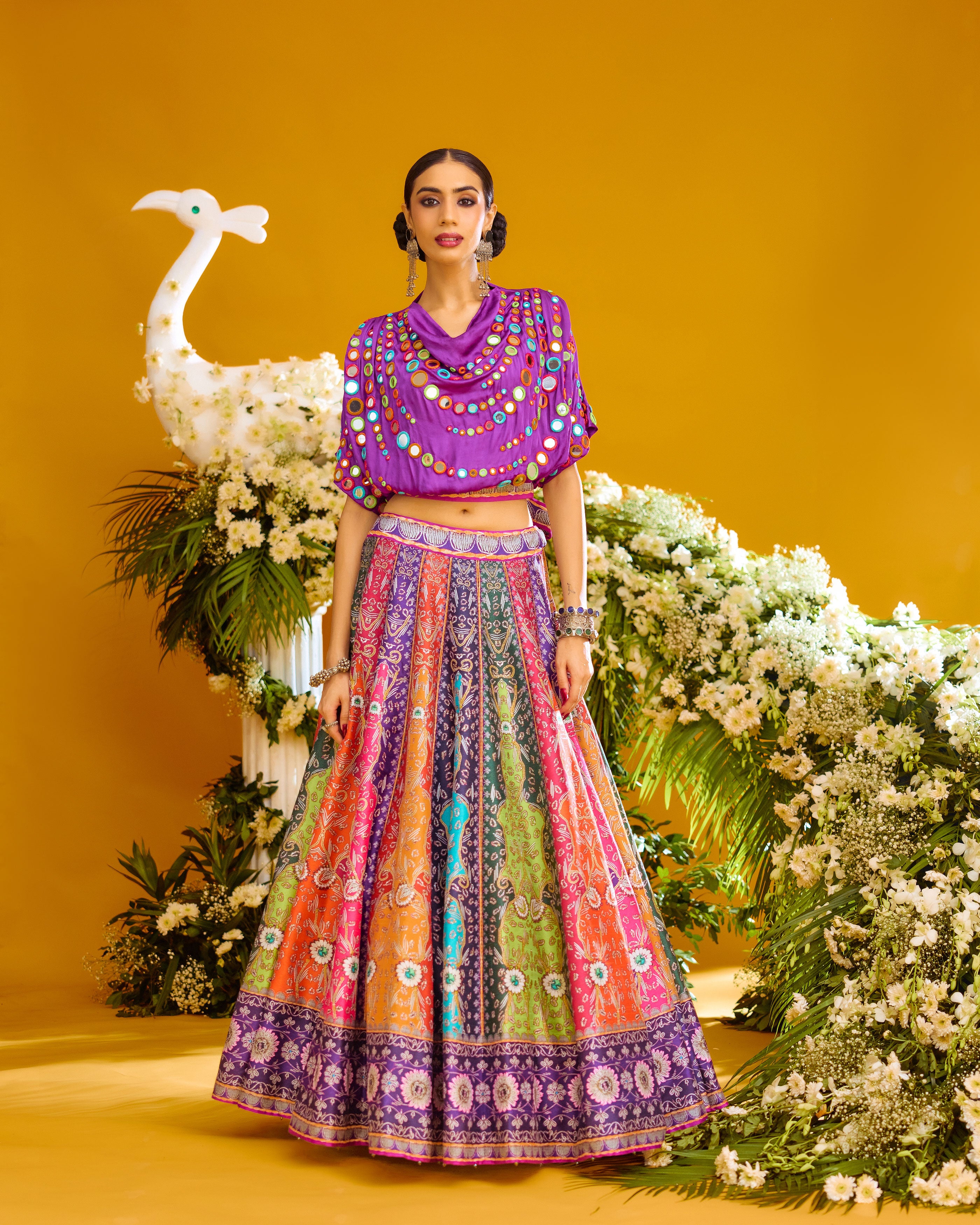 Baati : Varsha/Leela - Purple/Multi