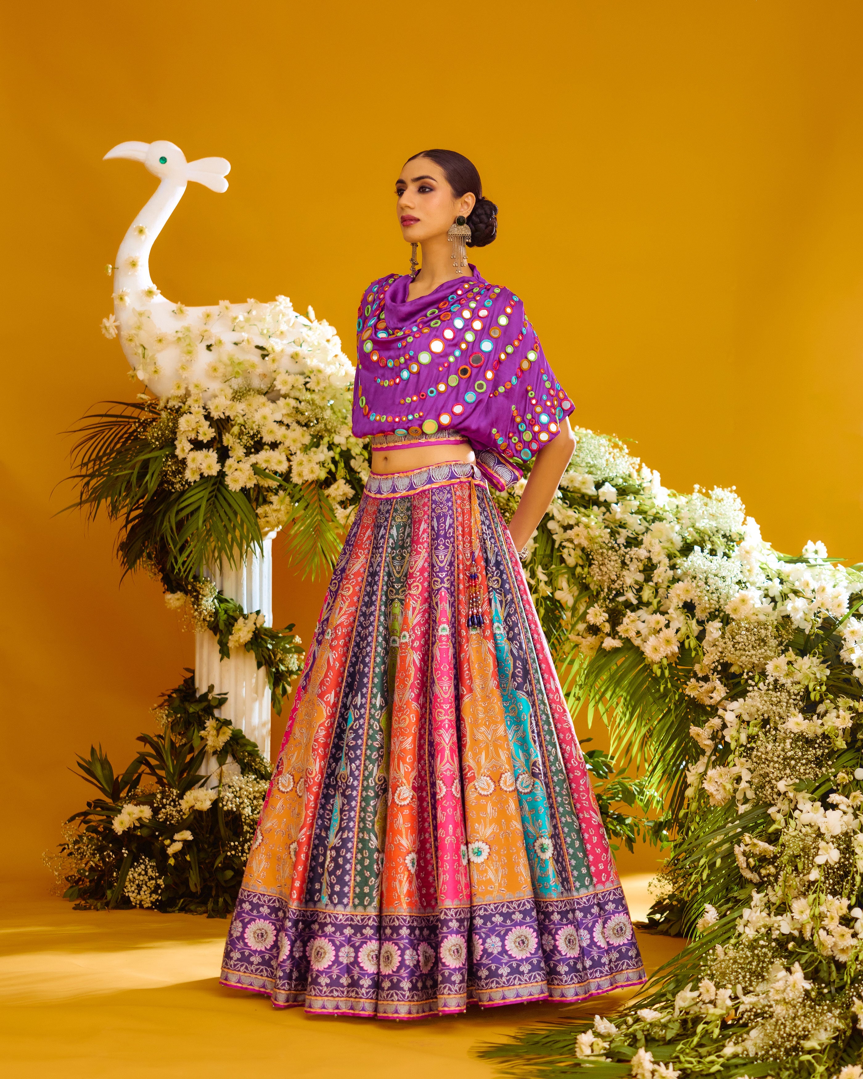 Baati : Varsha/Leela - Purple/Multi
