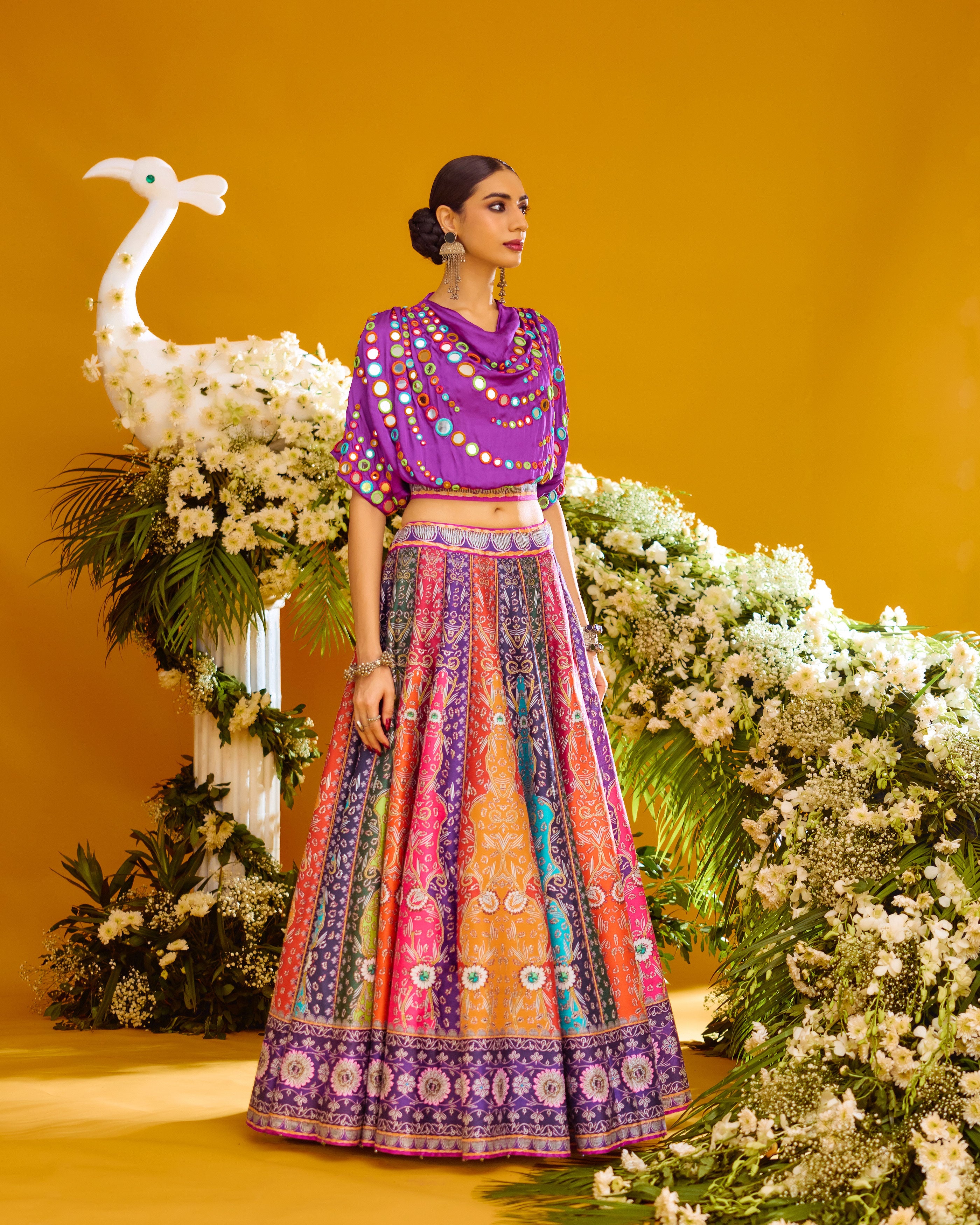 Baati : Varsha/Leela - Purple/Multi