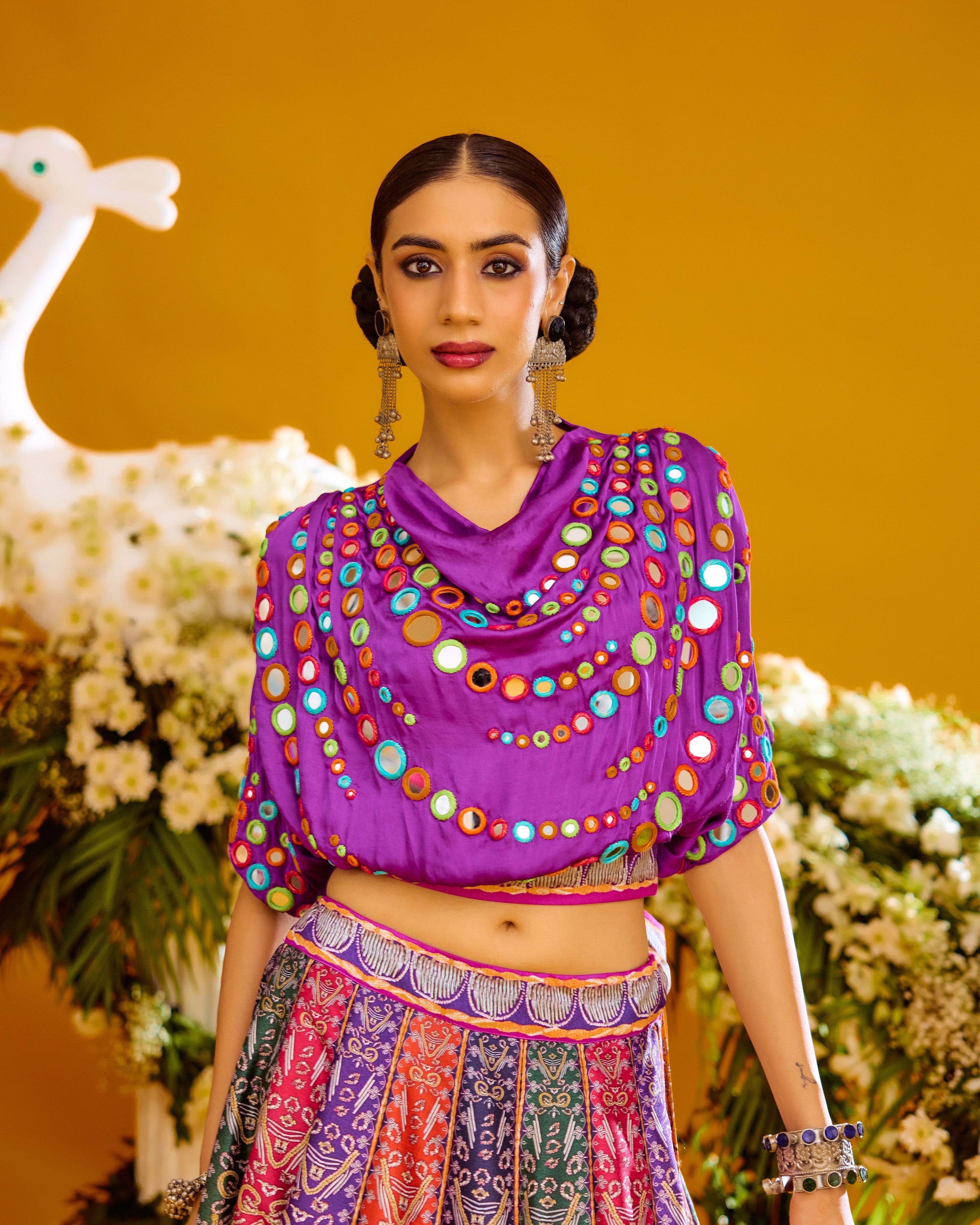 Baati : Varsha/Leela - Purple/Multi
