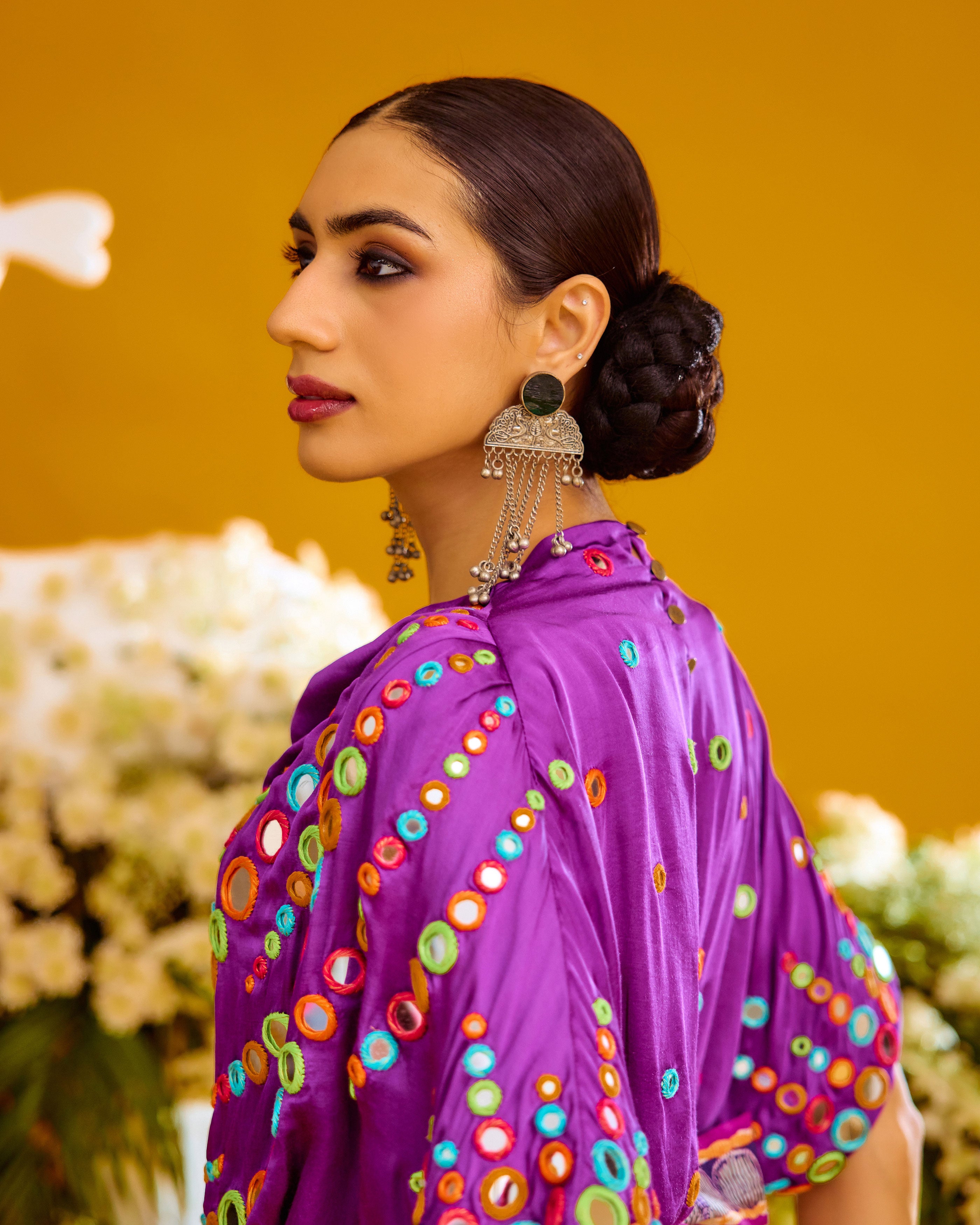 Baati : Varsha/Leela - Purple/Multi