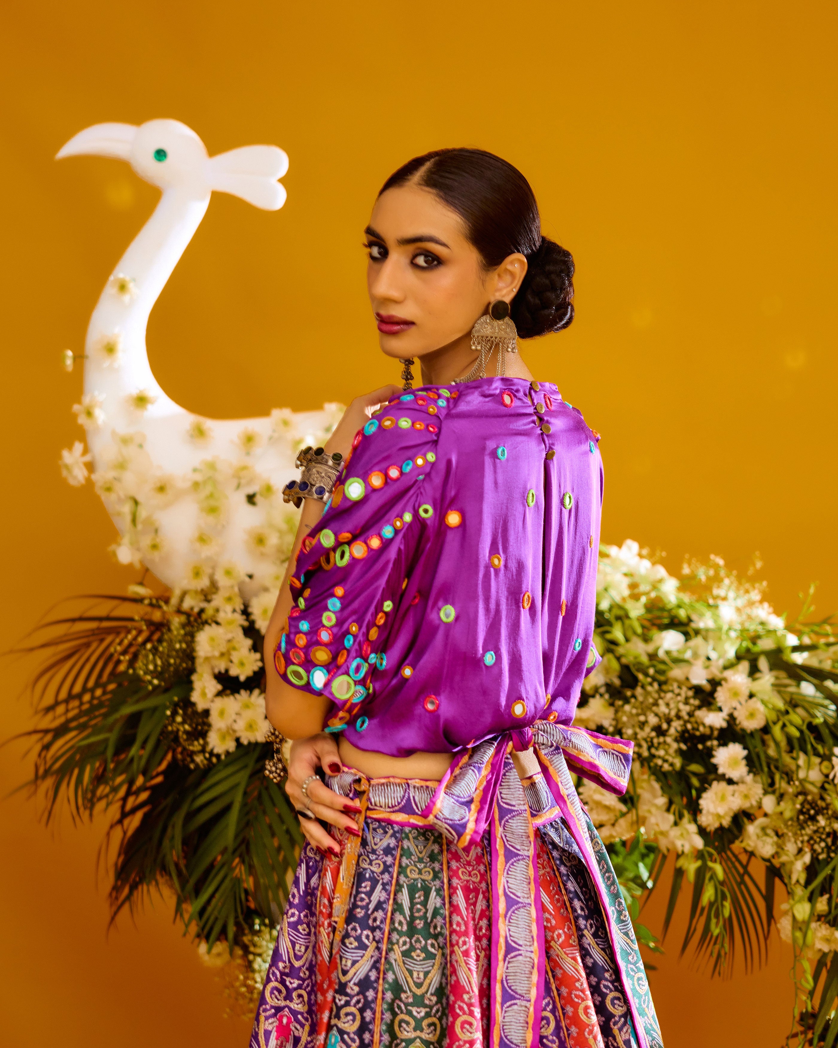 Baati : Varsha/Leela - Purple/Multi