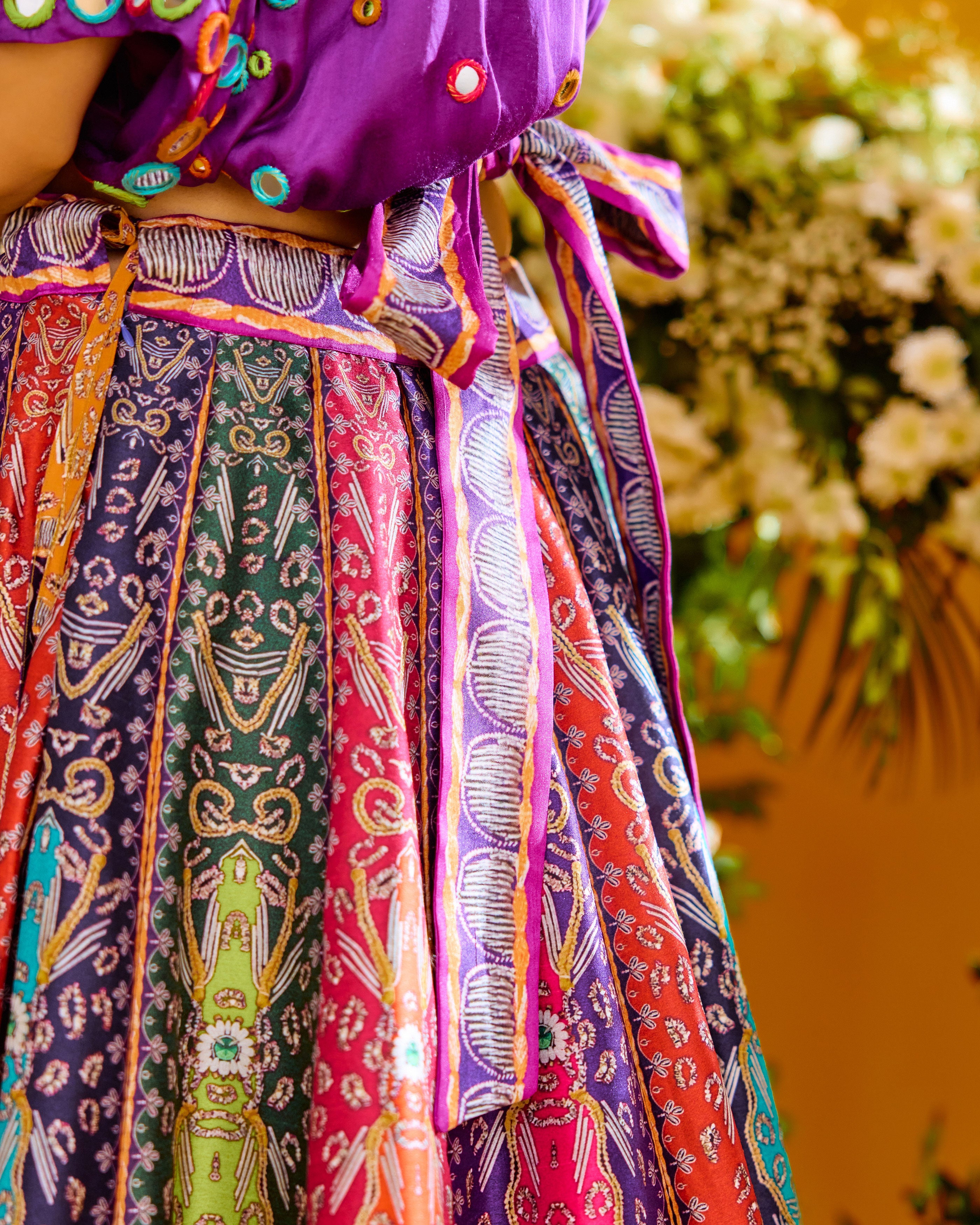 Baati : Varsha/Leela - Purple/Multi