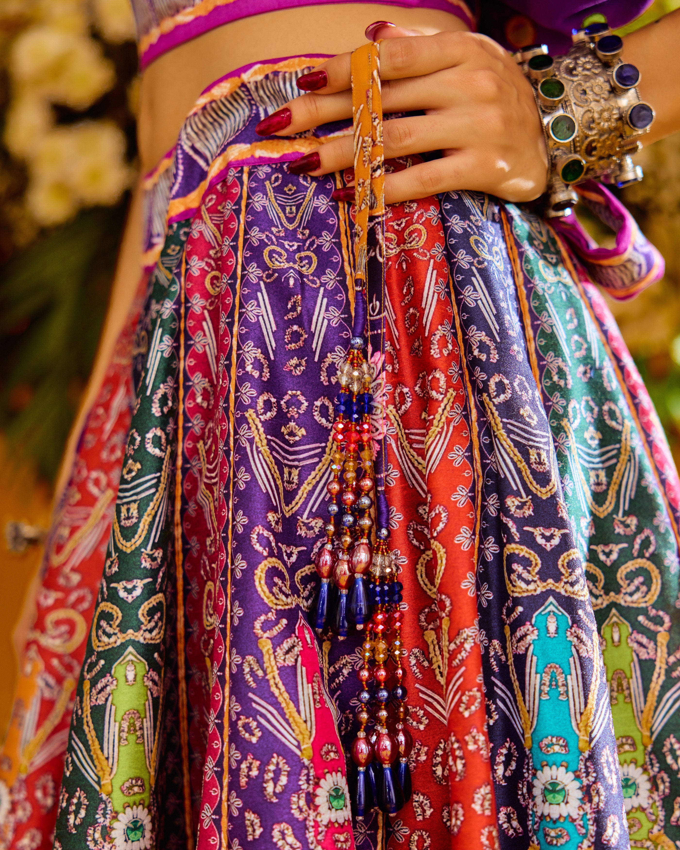 Baati : Varsha/Leela - Purple/Multi