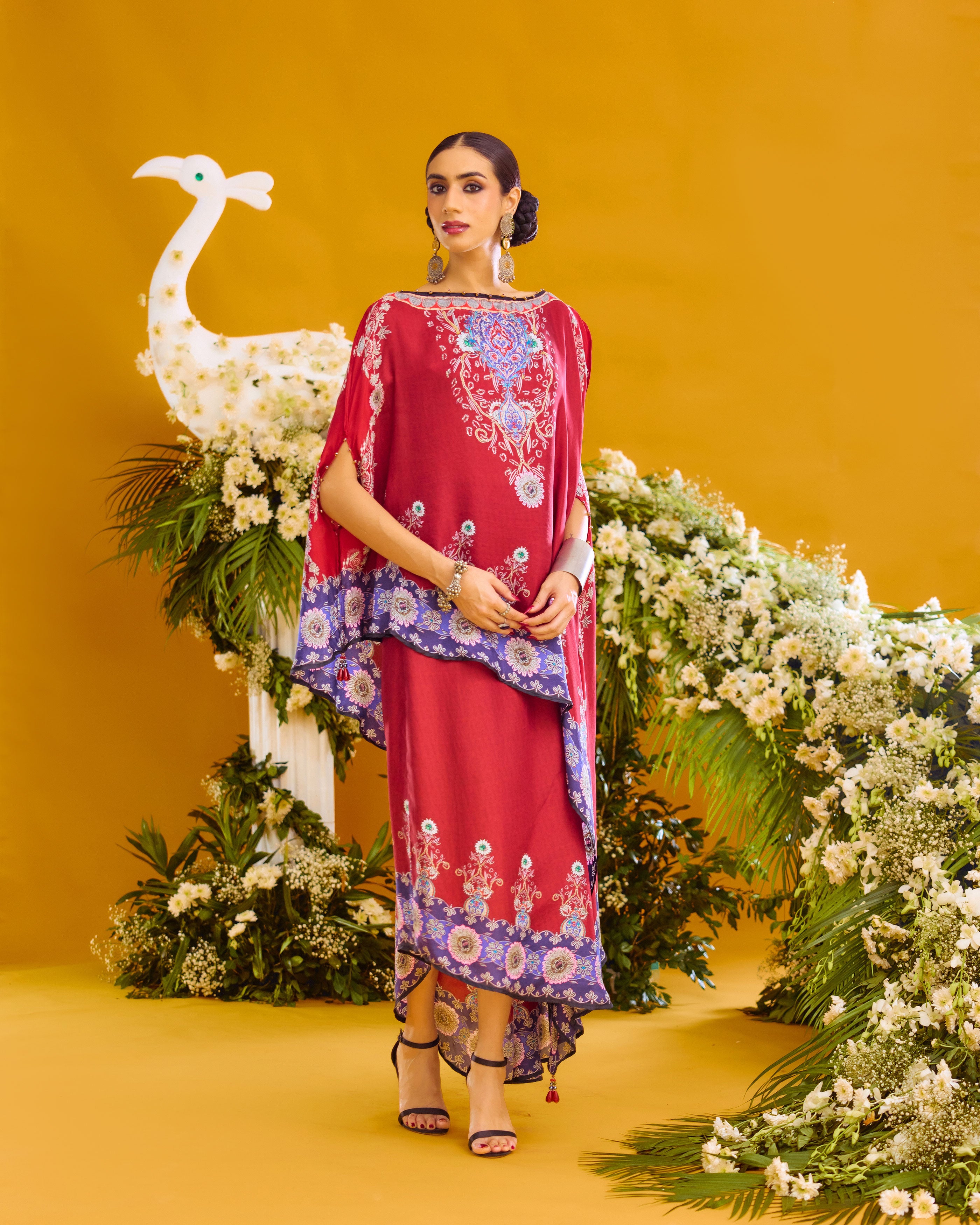Baati : Kamini - Maroon
