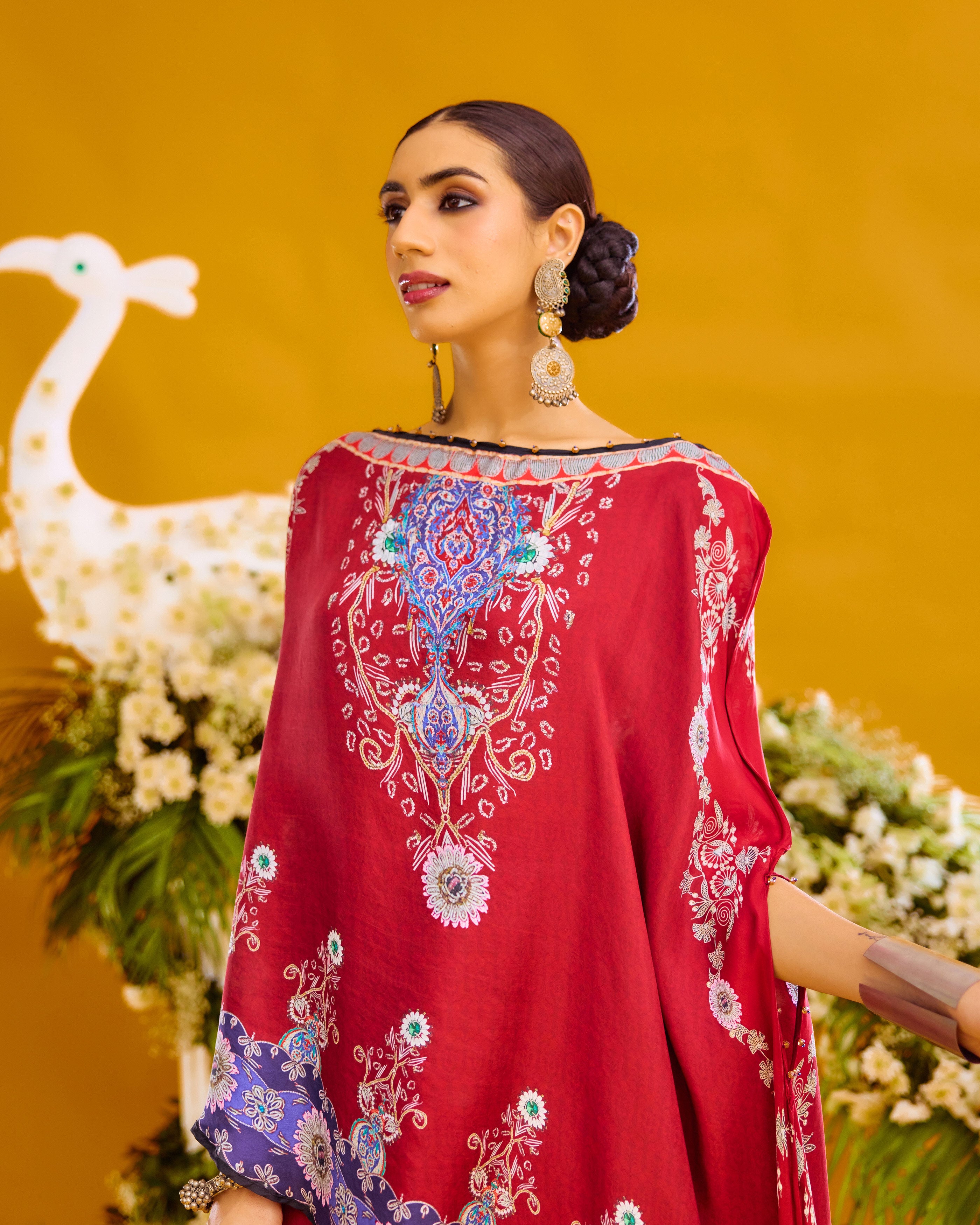 Baati : Kamini - Maroon