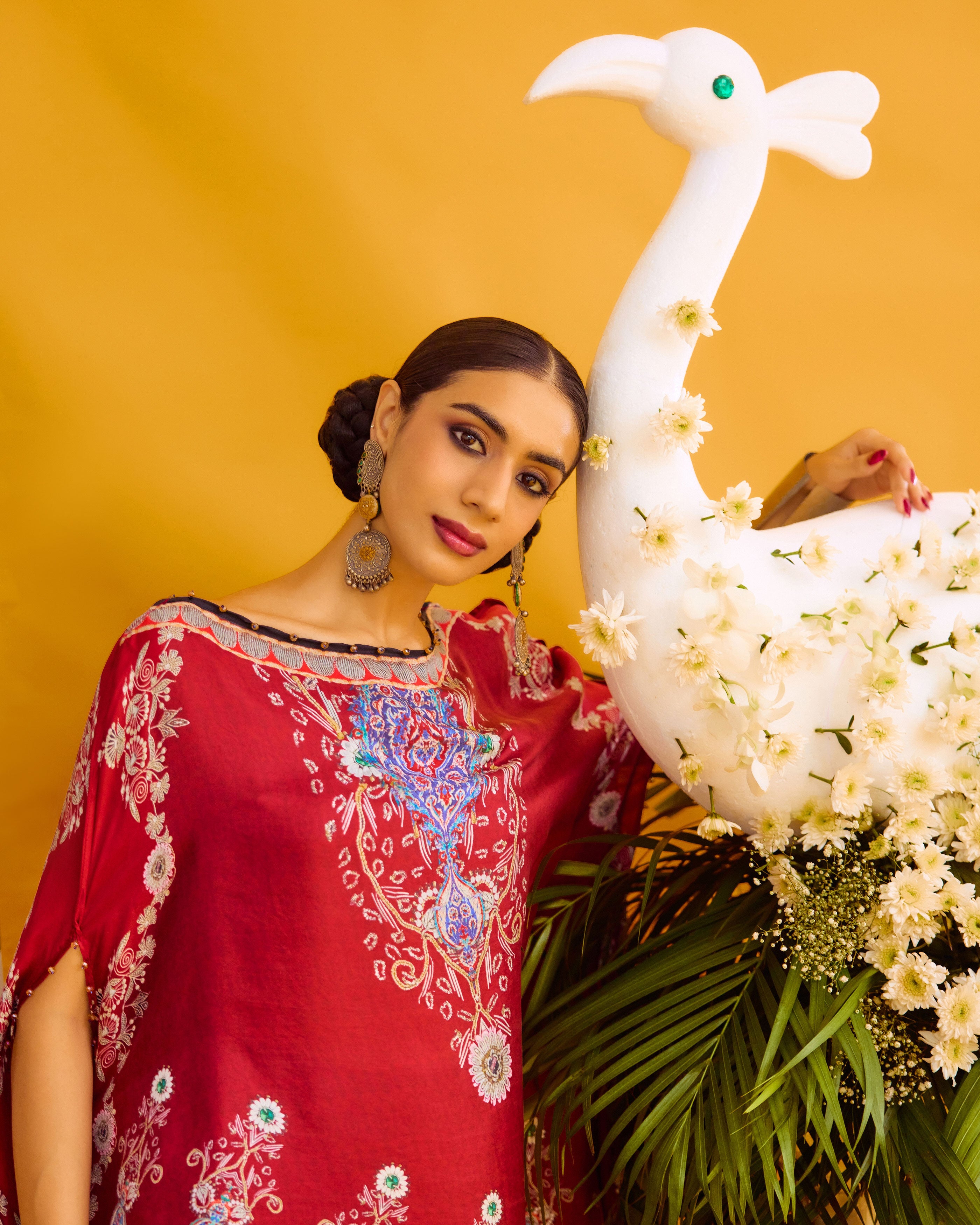 Baati : Kamini - Maroon