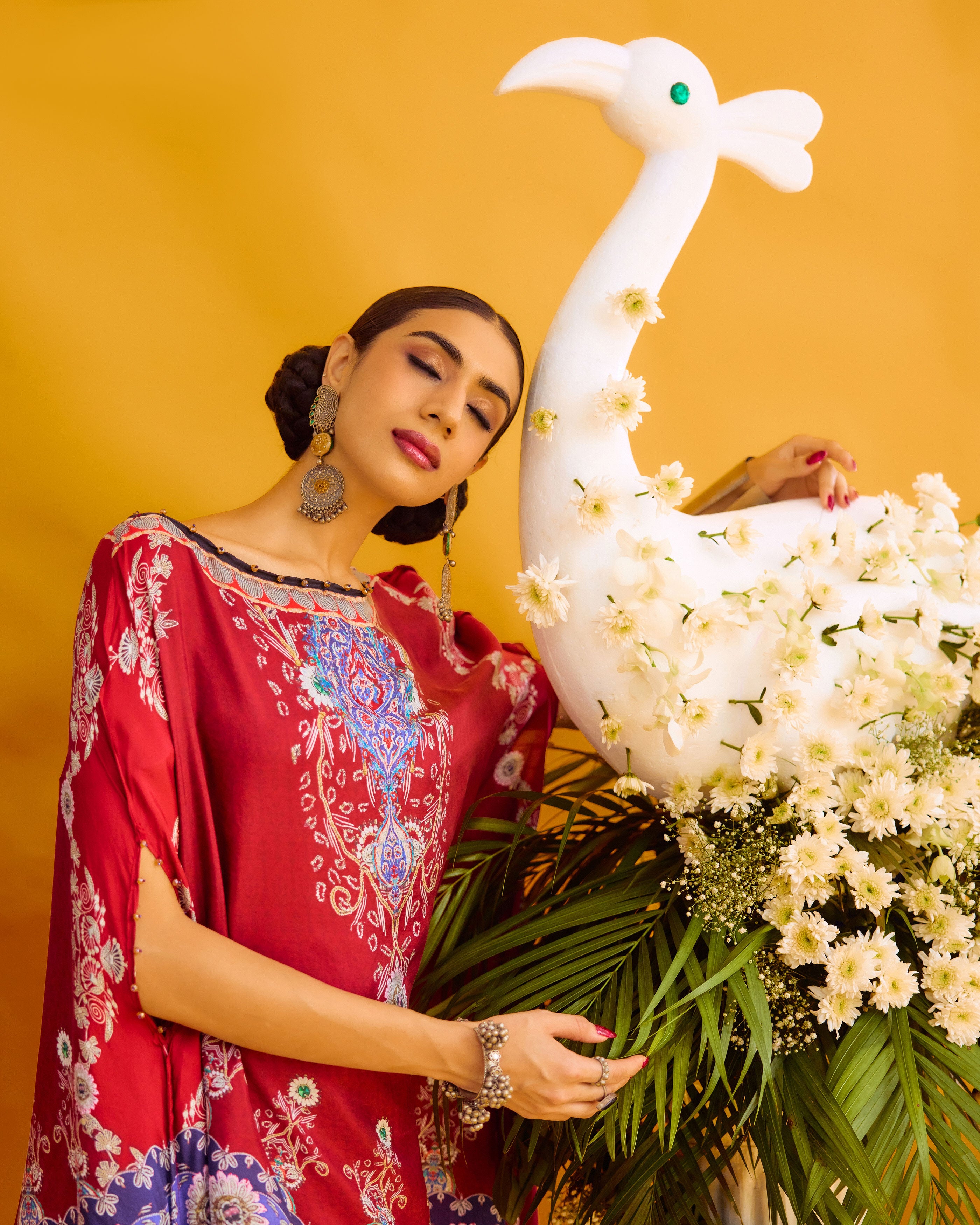 Baati : Kamini - Maroon