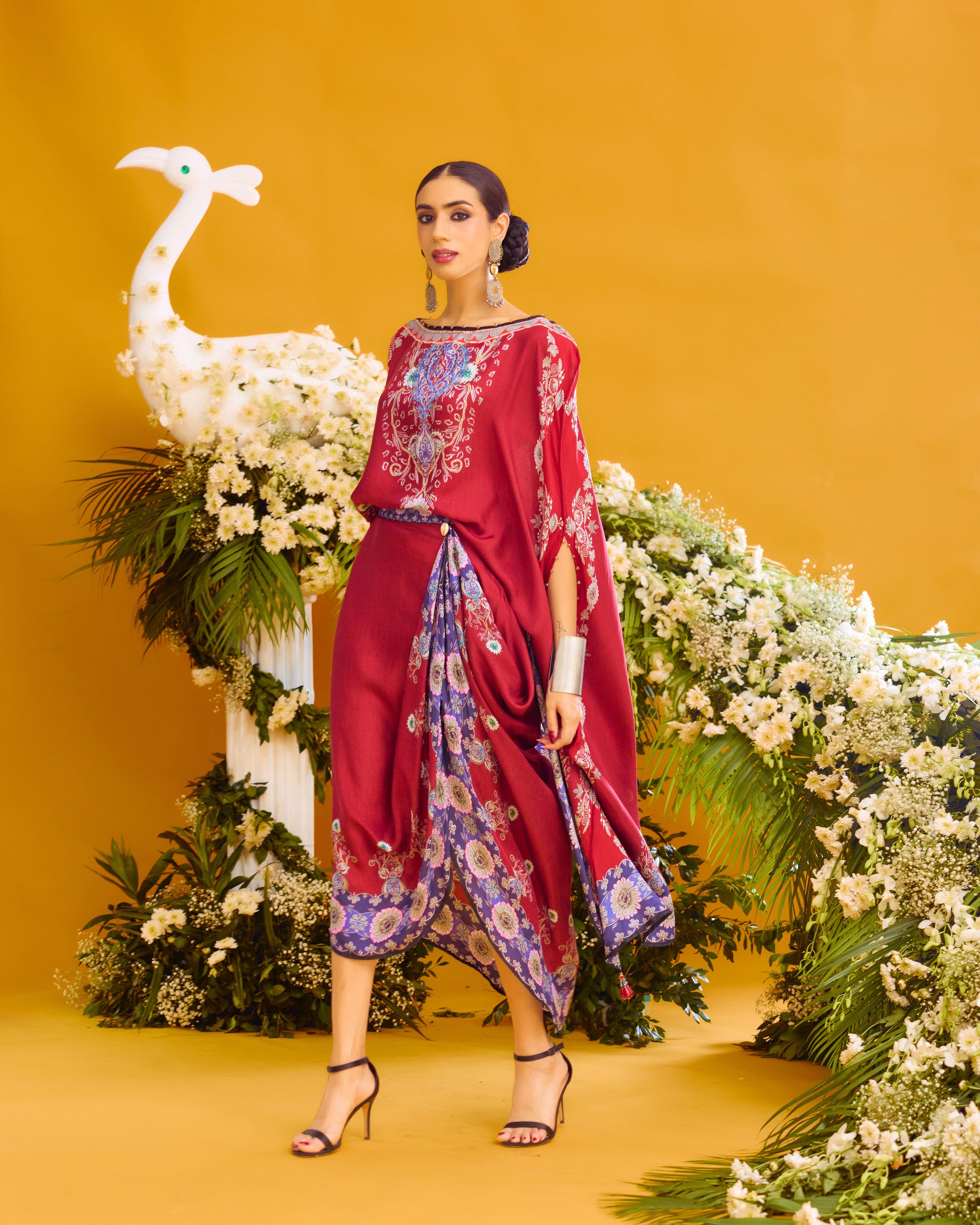 Baati : Kamini - Maroon