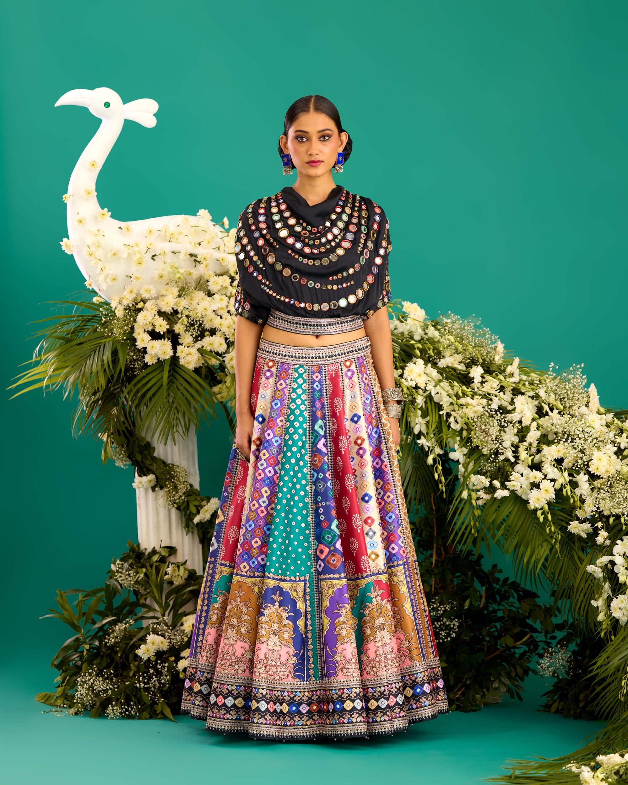 Baati : Varsha/Leela - Black/Multi